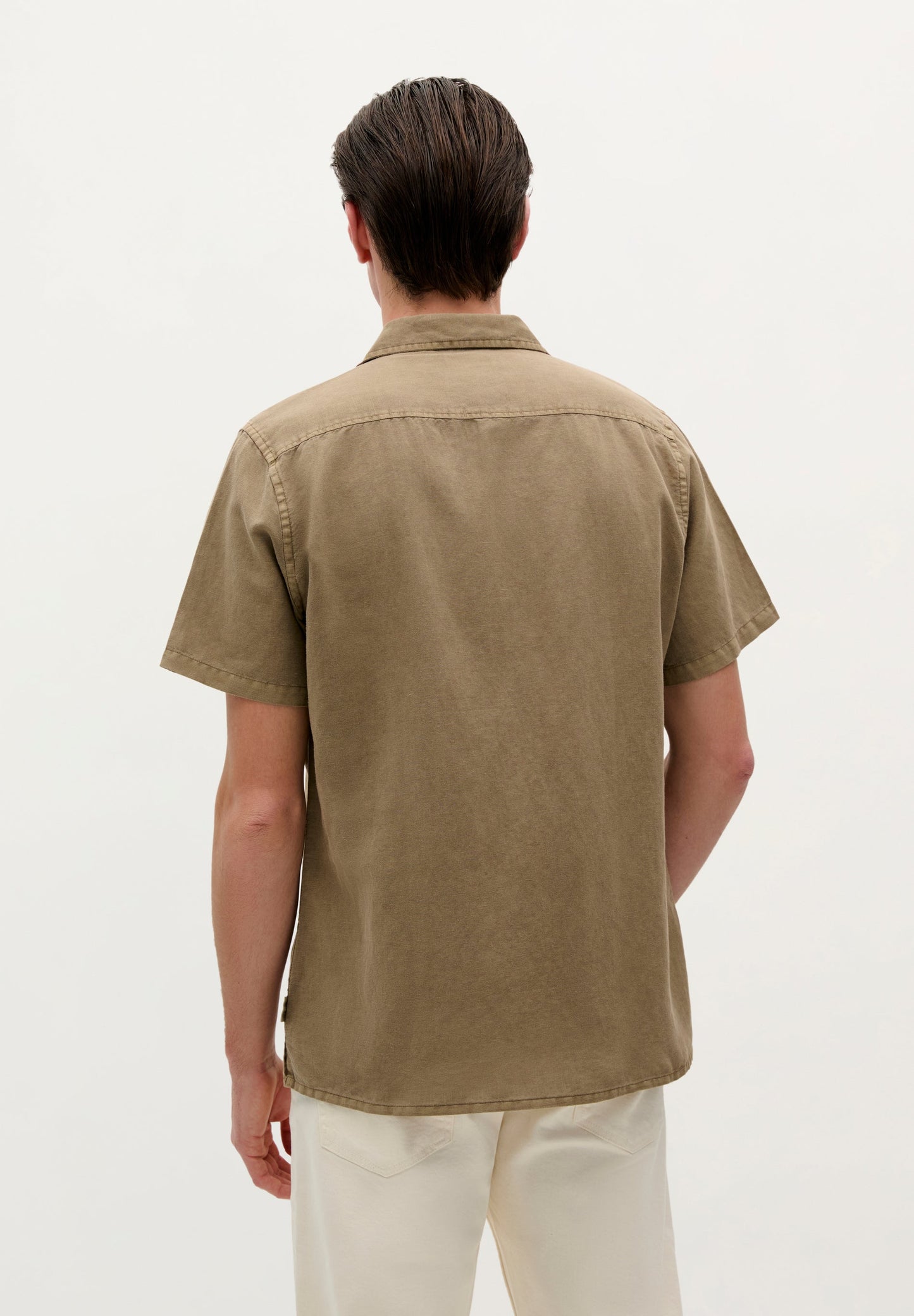 SHORT SLEEVE LINEN SHIRT