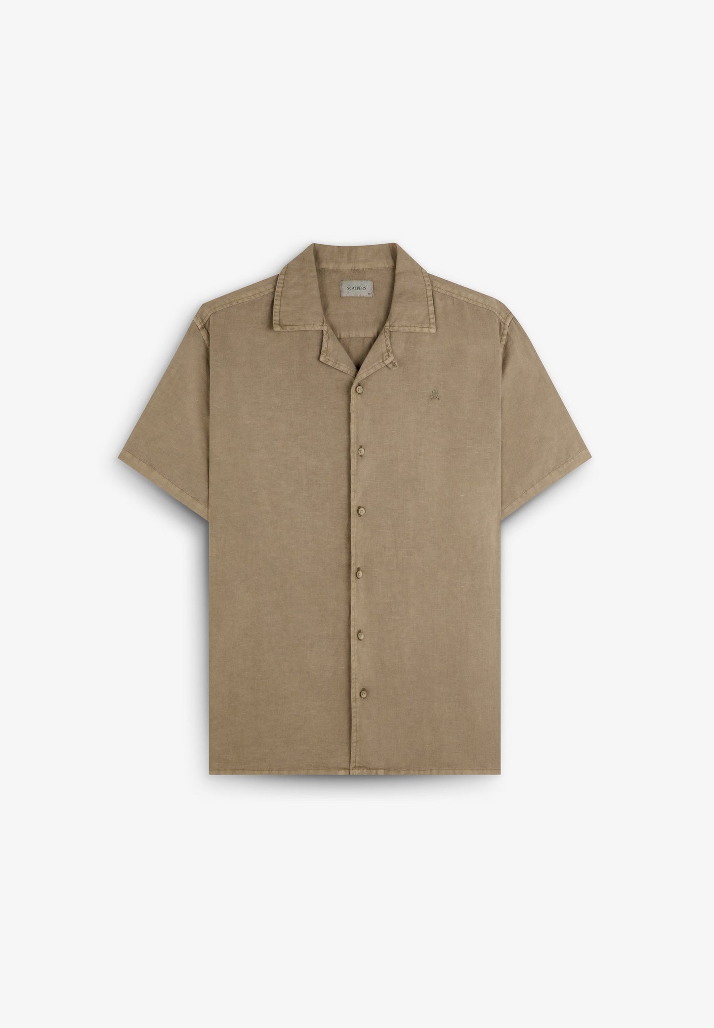 SHORT SLEEVE LINEN SHIRT