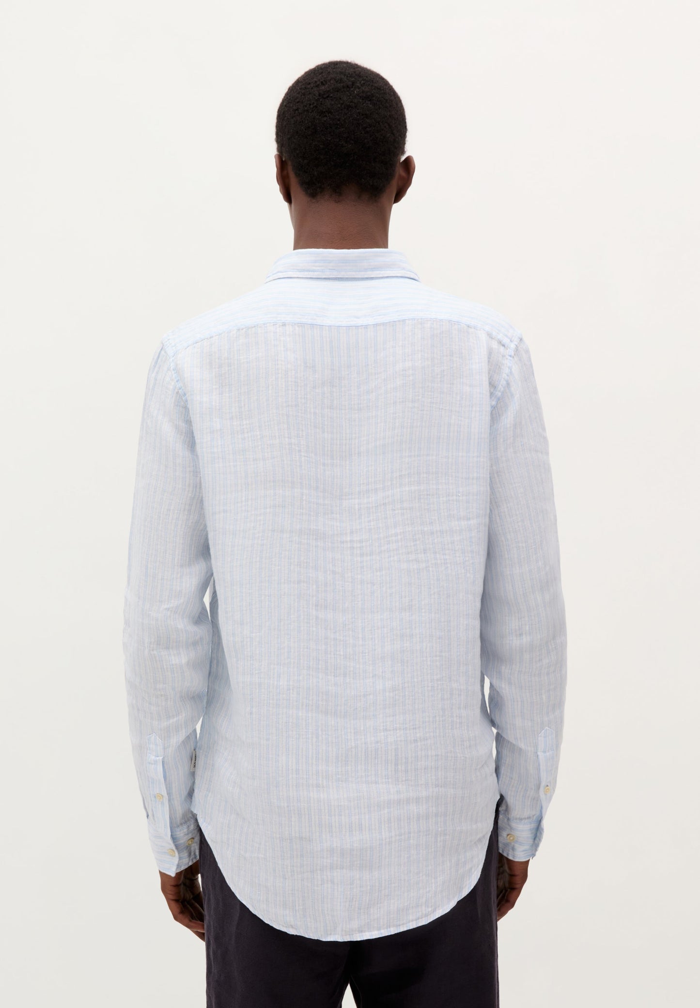 STRIPED 100% LINEN SHIRT