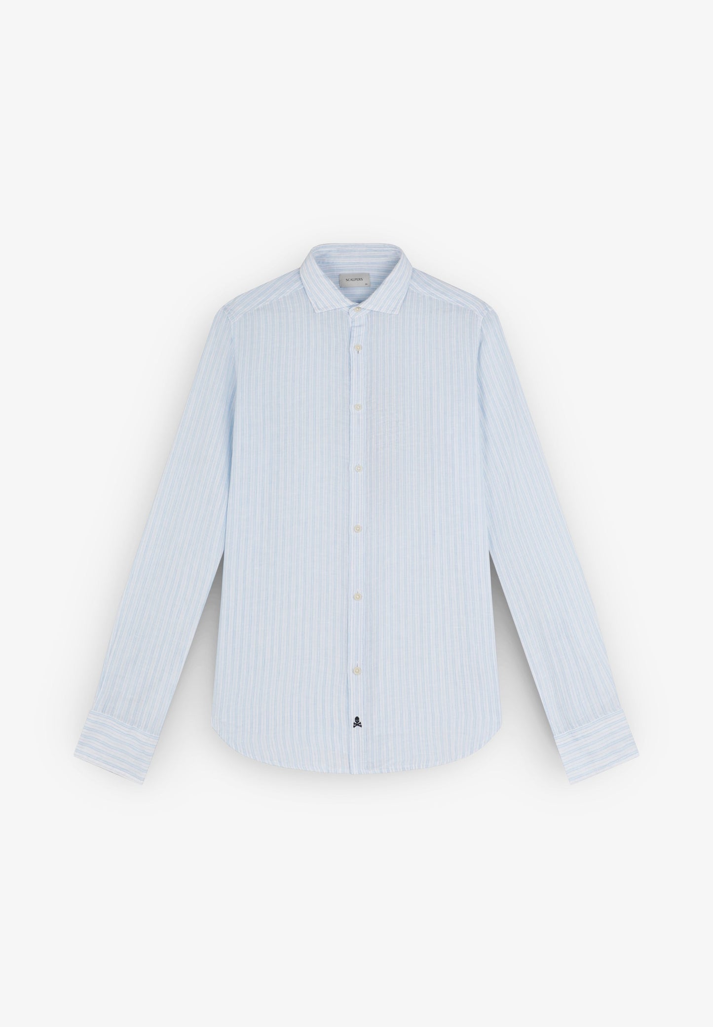 STRIPED 100% LINEN SHIRT