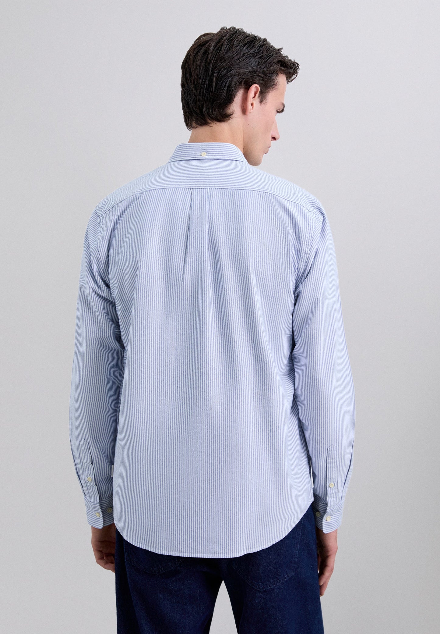 BUTTON COLLAR SKULL SHIRT