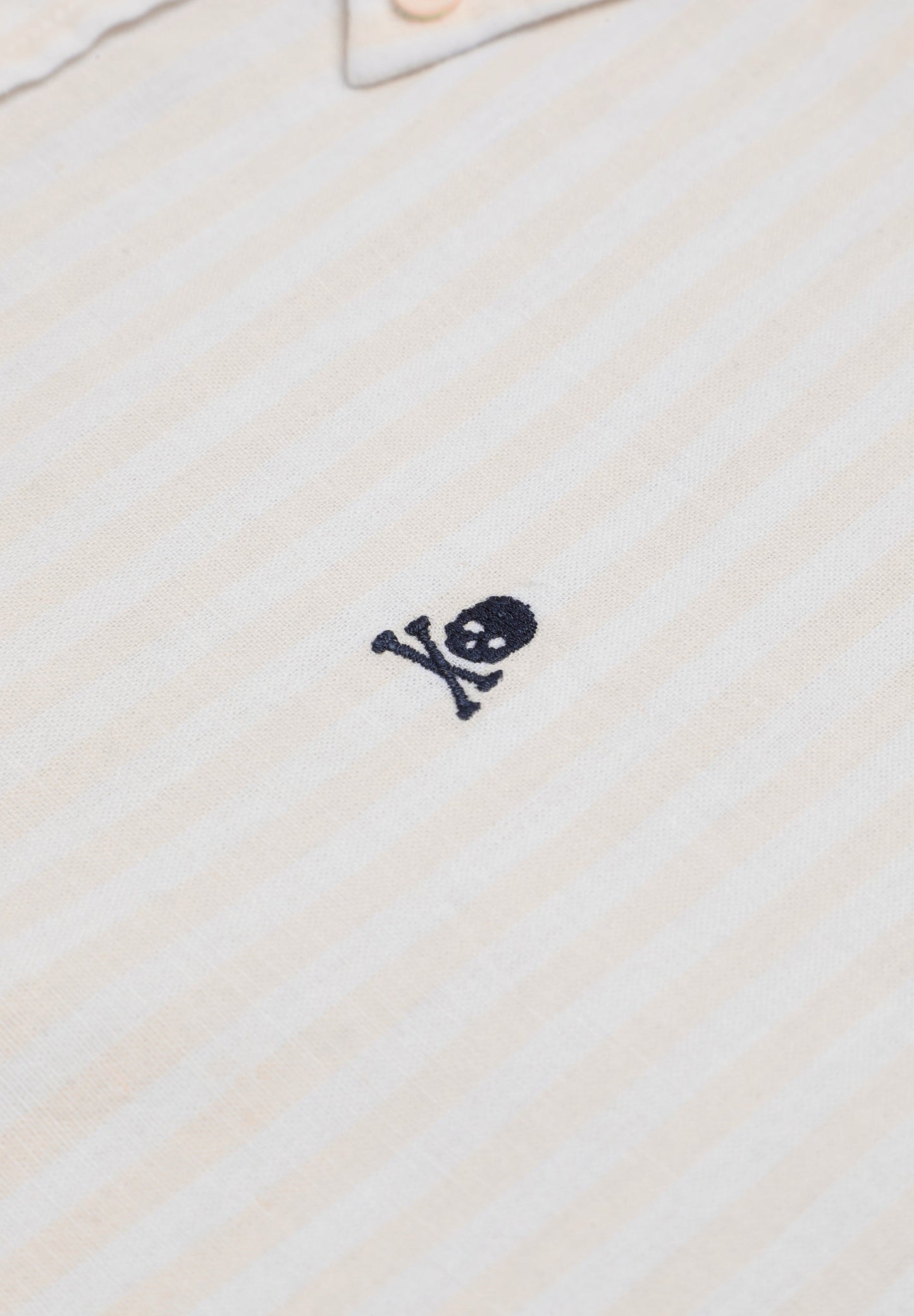 STRIPE SHIRT WITH BUTTON-DOWN COLLAR