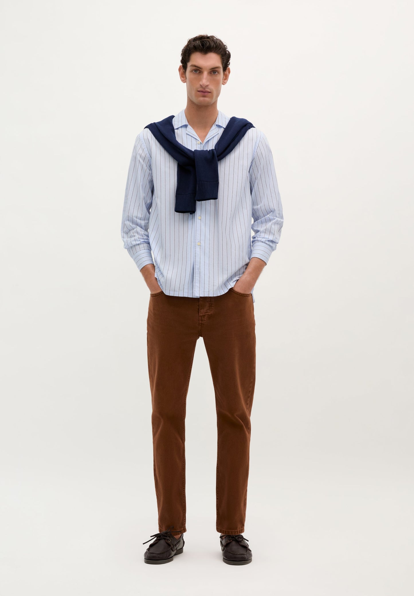 STRIPED 100% COTTON SHIRT