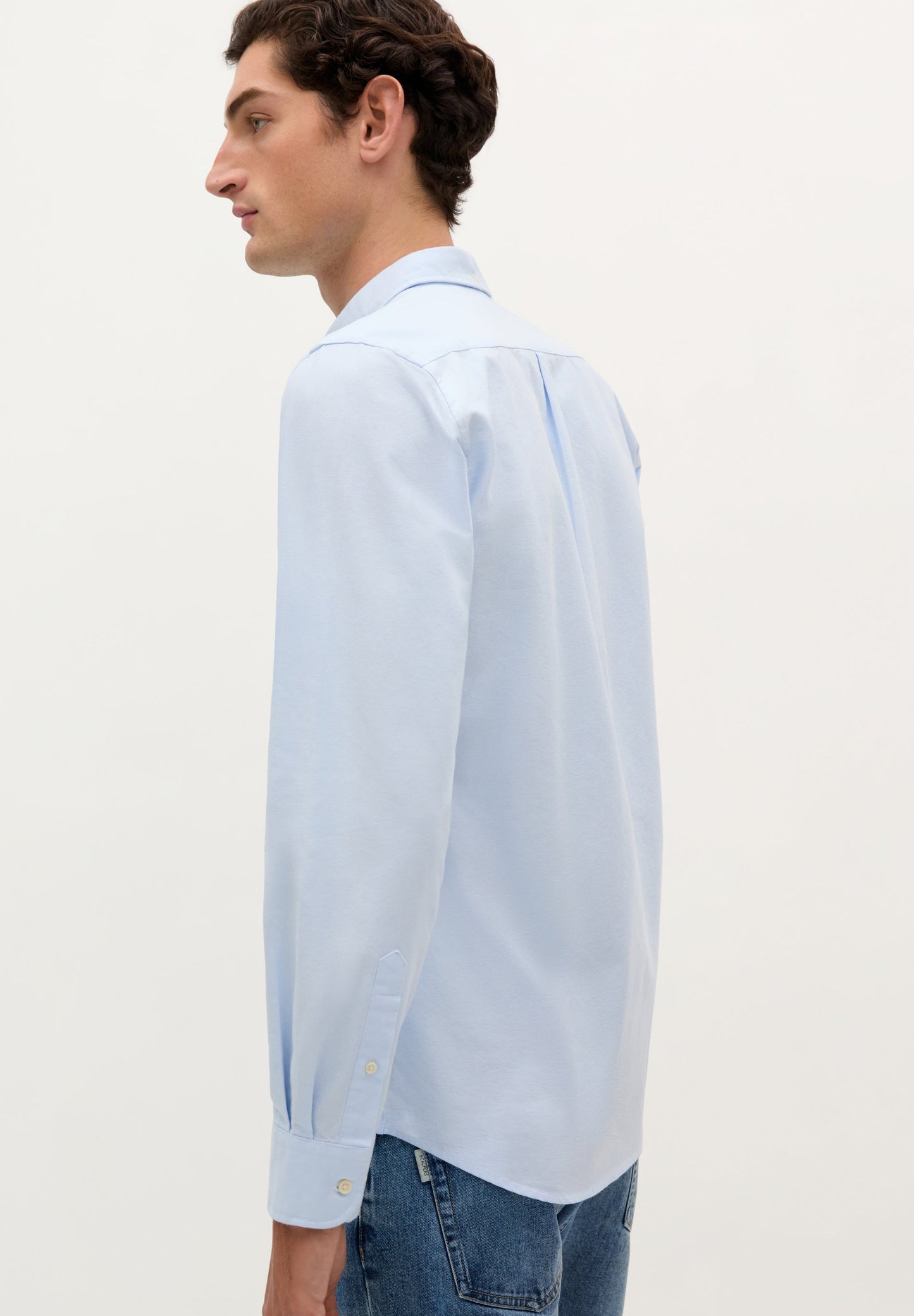 OXFORD SHIRT WITH EMBROIDERED POCKET