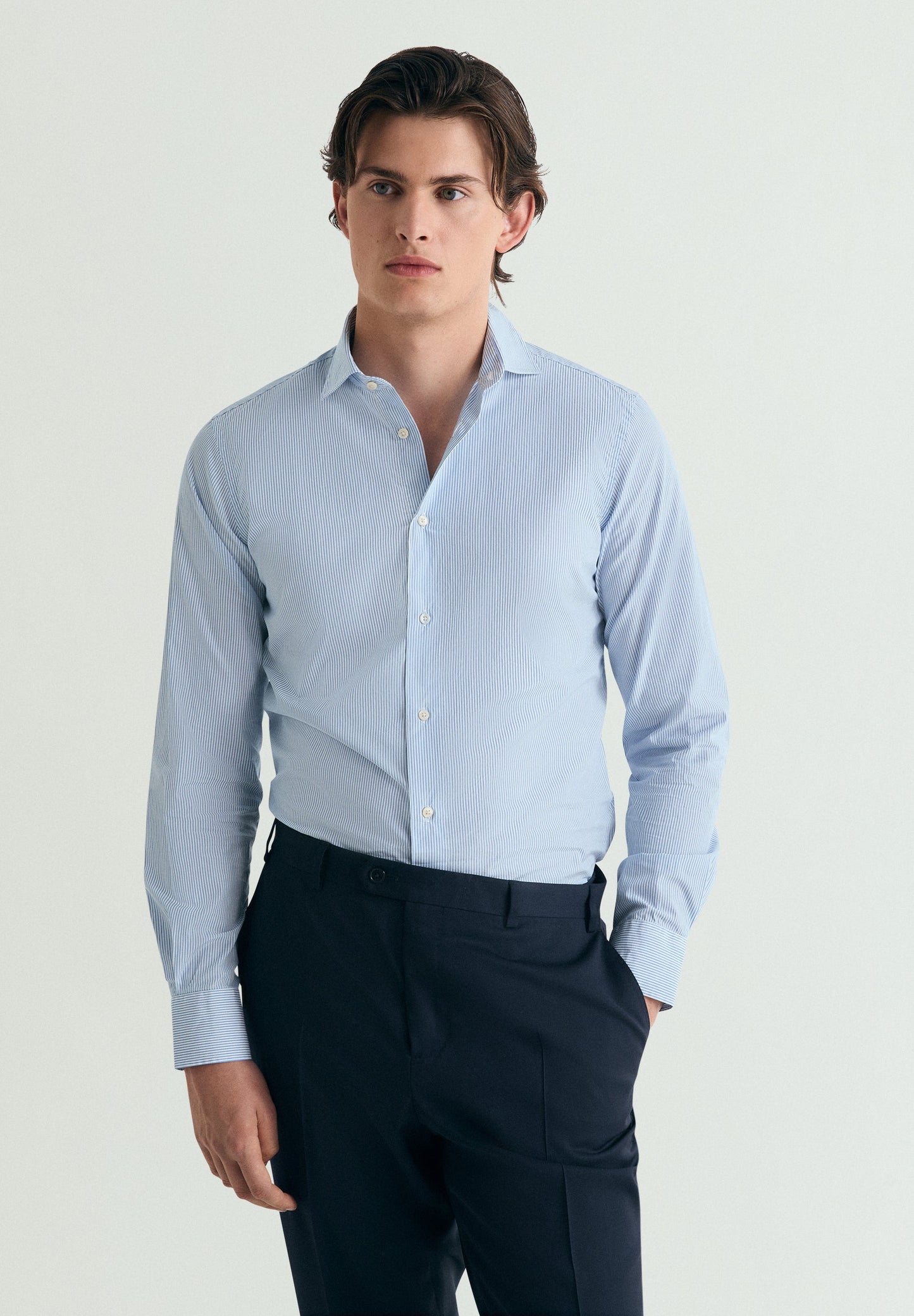 CHEMISE HABILLÉE PREMIUM MICRO-RAYURE