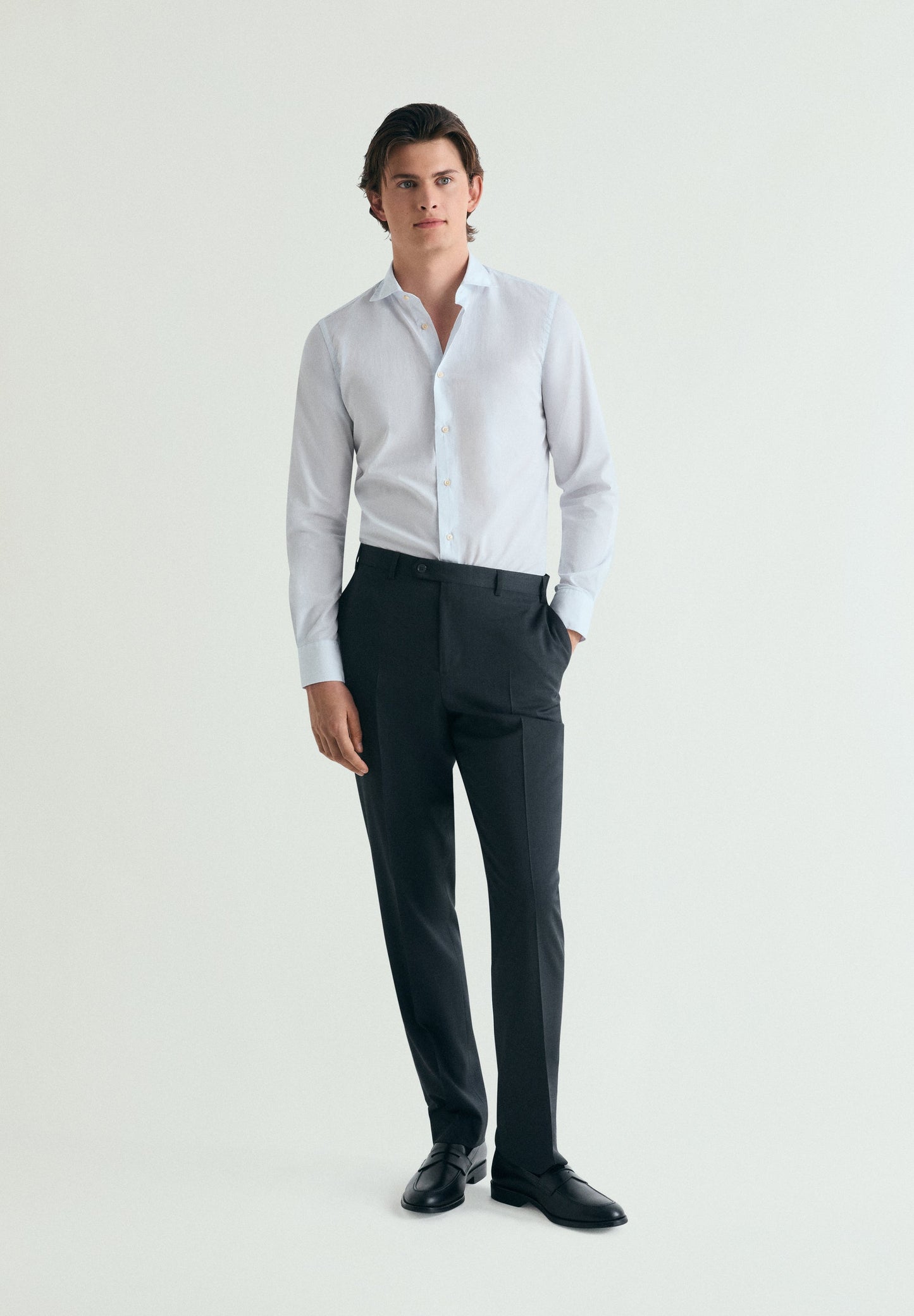 CAMICIA PREMIUM A MICRO RIGHE
