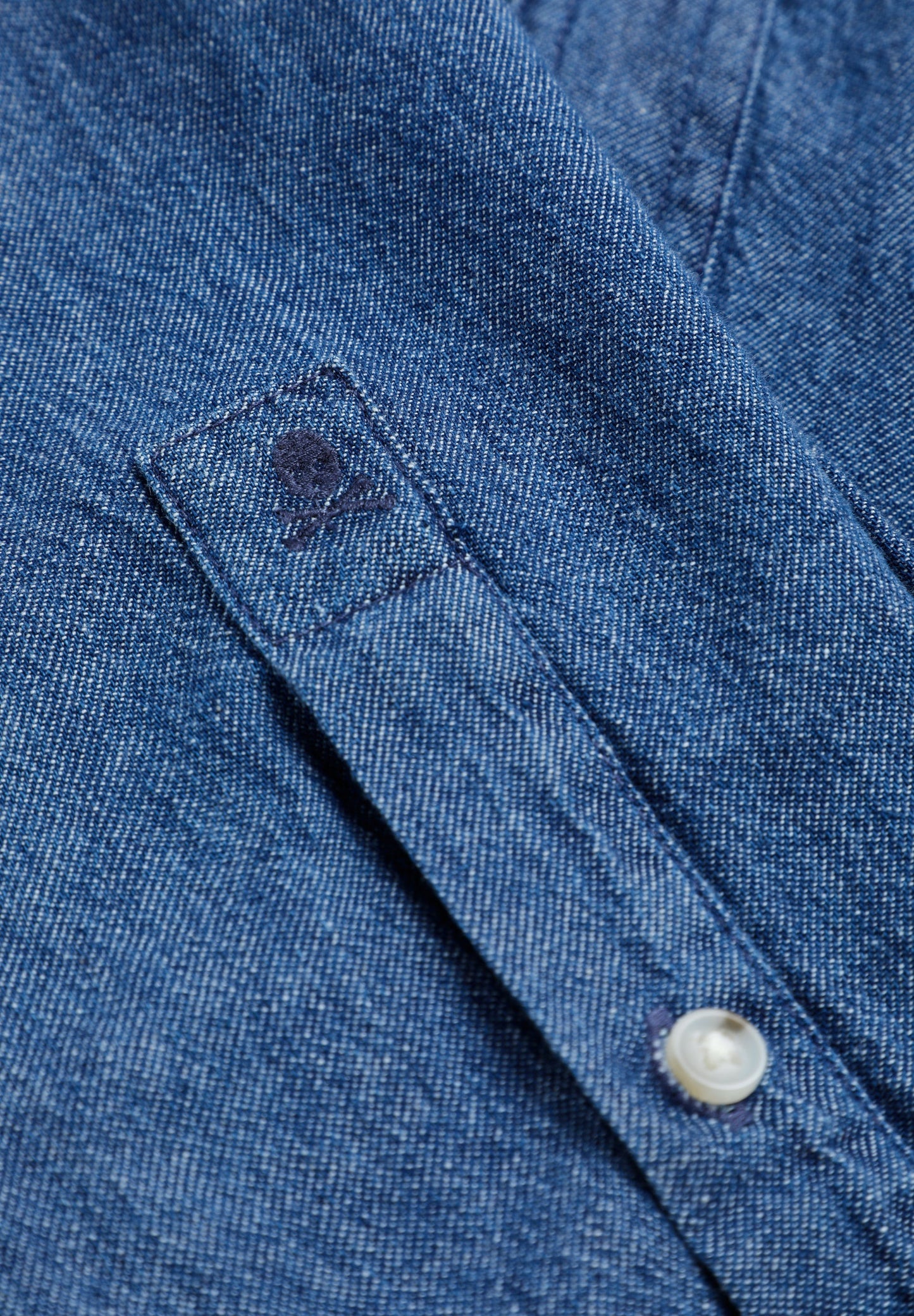 CHEMISE POCHES DENIM