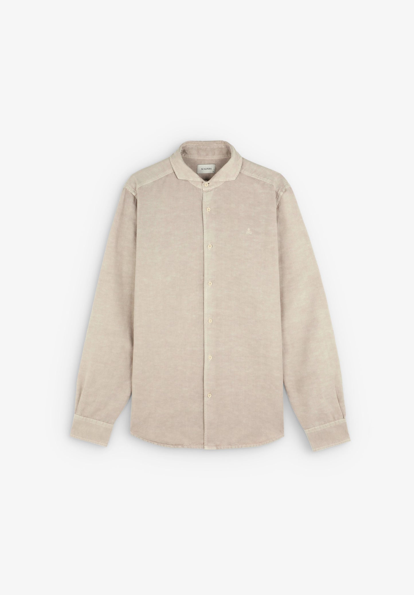 LINEN SKULL SHIRT