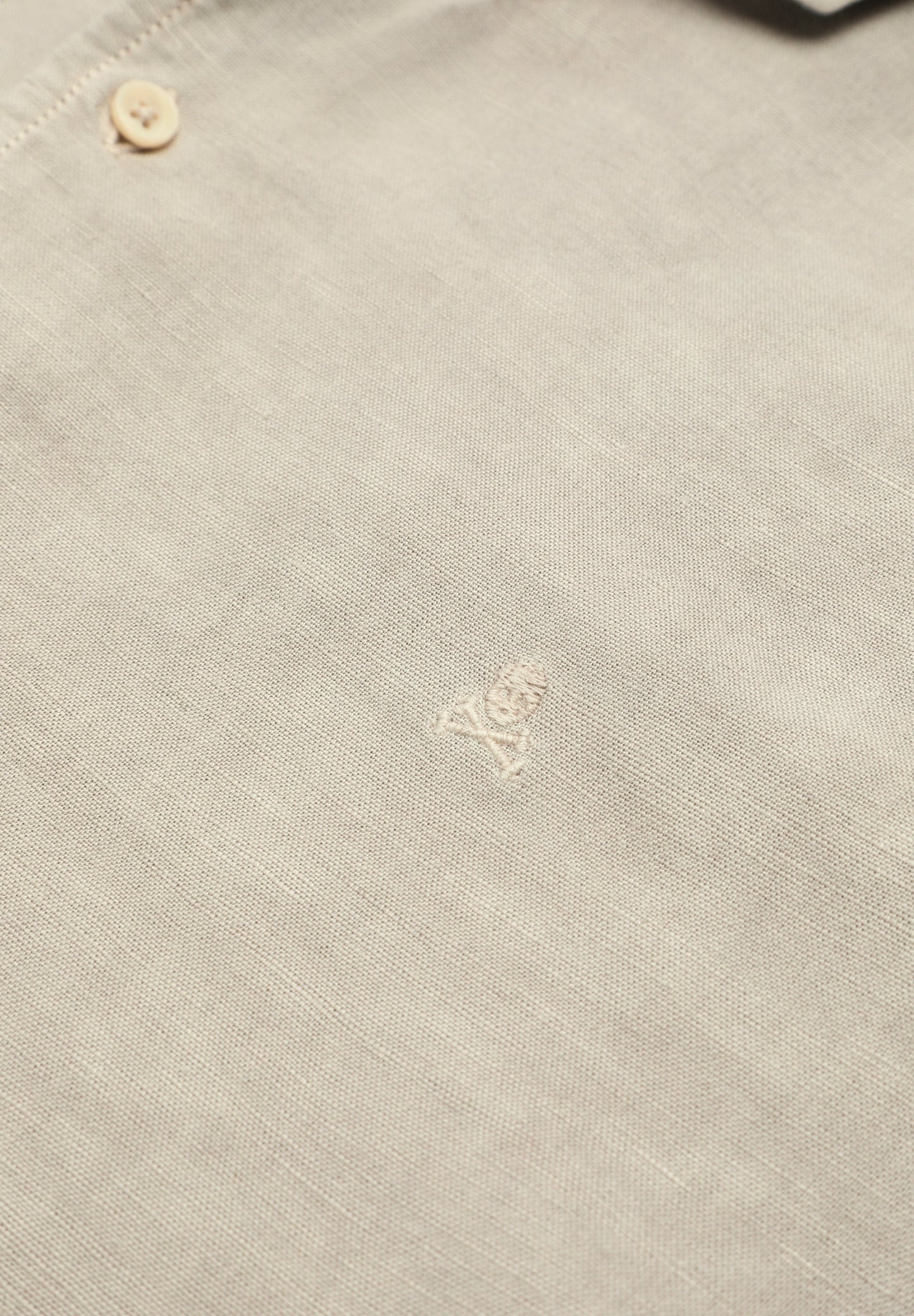 LINEN SKULL SHIRT
