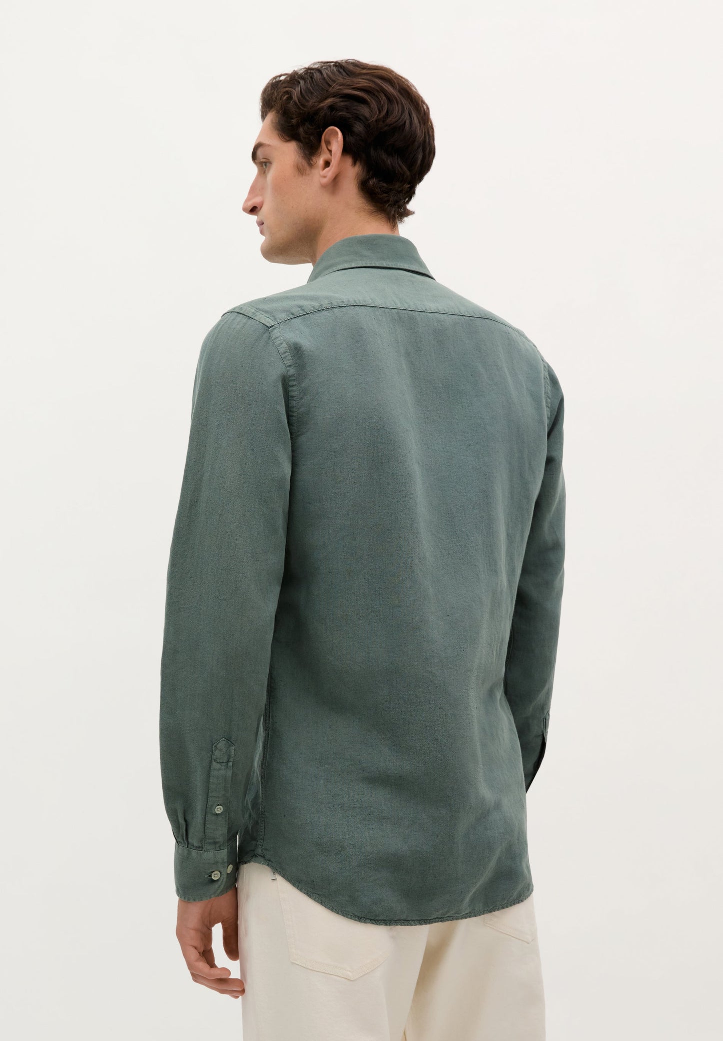 LINEN SKULL SHIRT