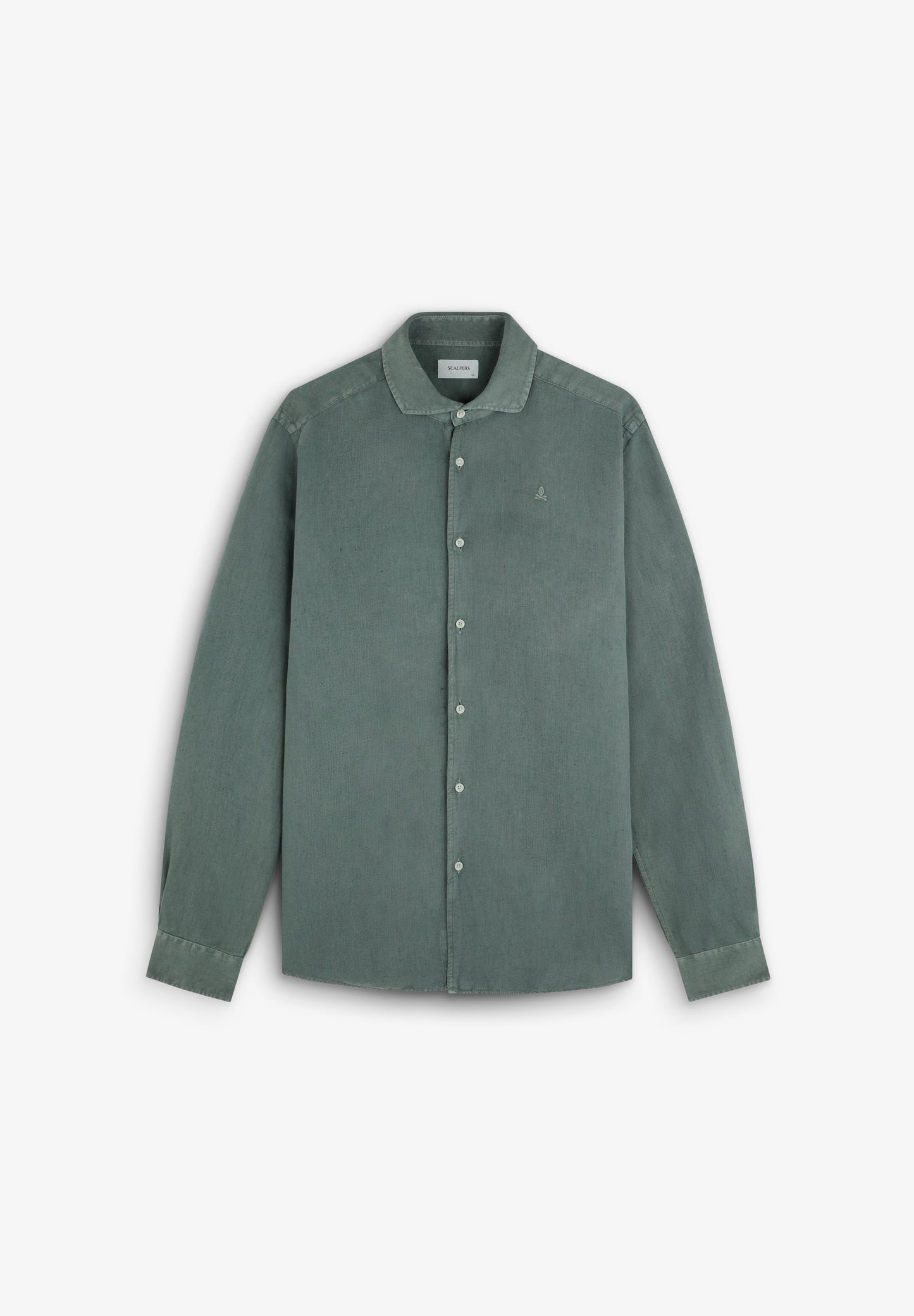 LINEN SKULL SHIRT
