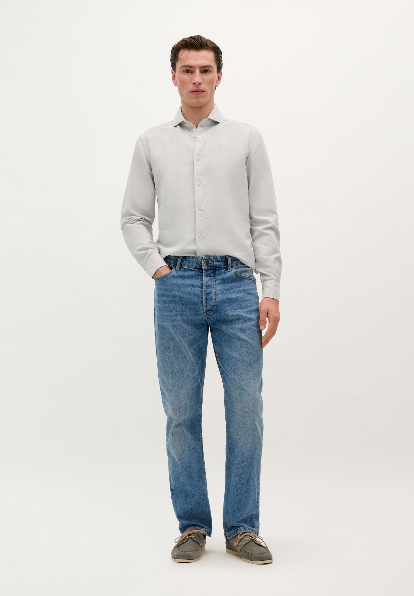 LINEN SKULL SHIRT