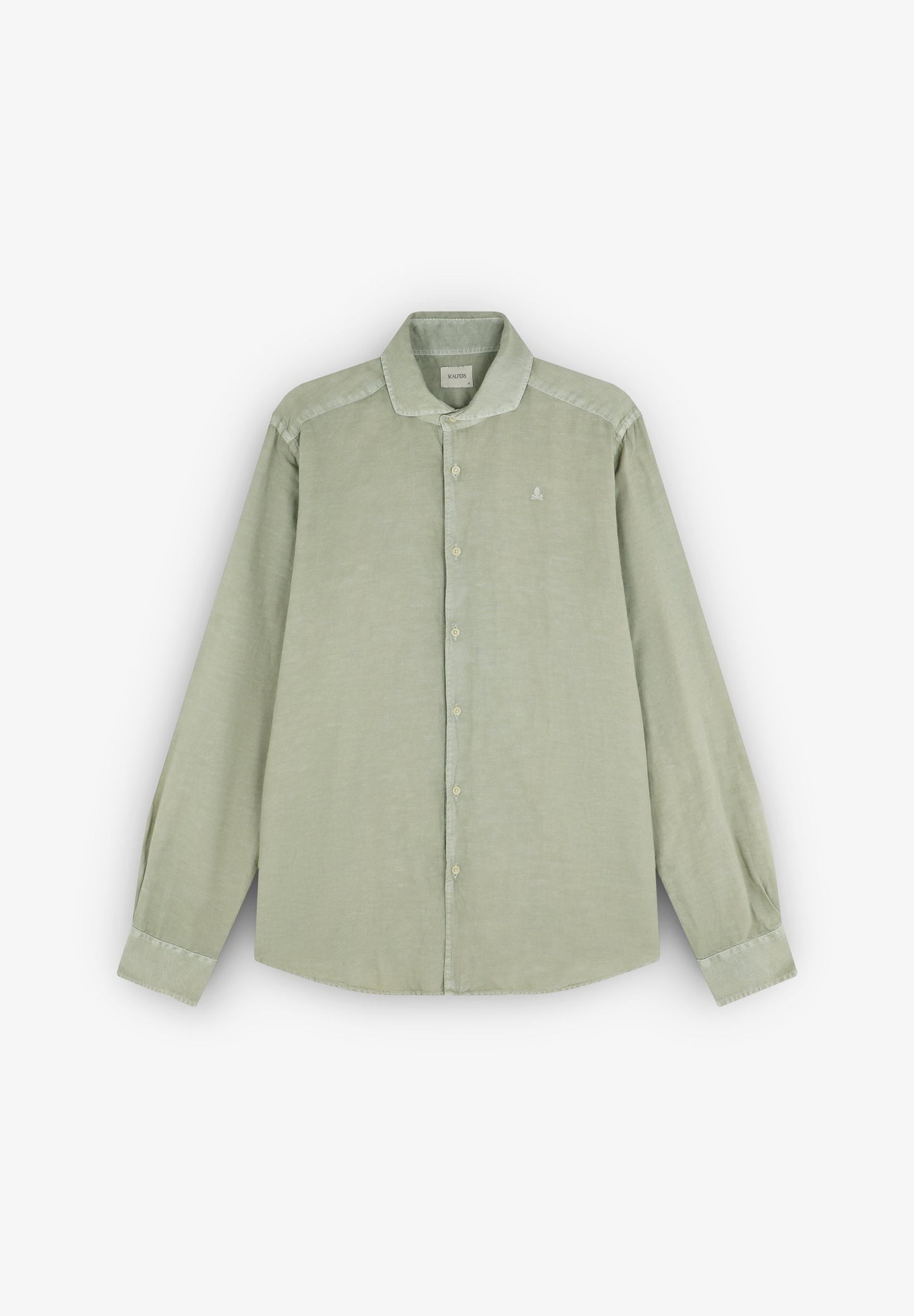 LINEN SKULL SHIRT