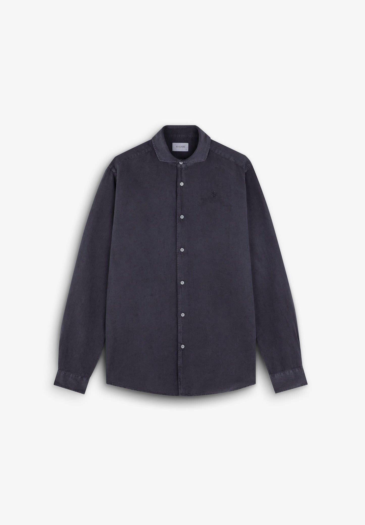 LINEN SKULL SHIRT