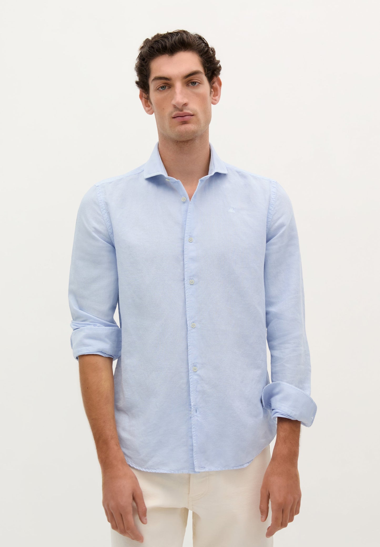 LINEN SKULL SHIRT