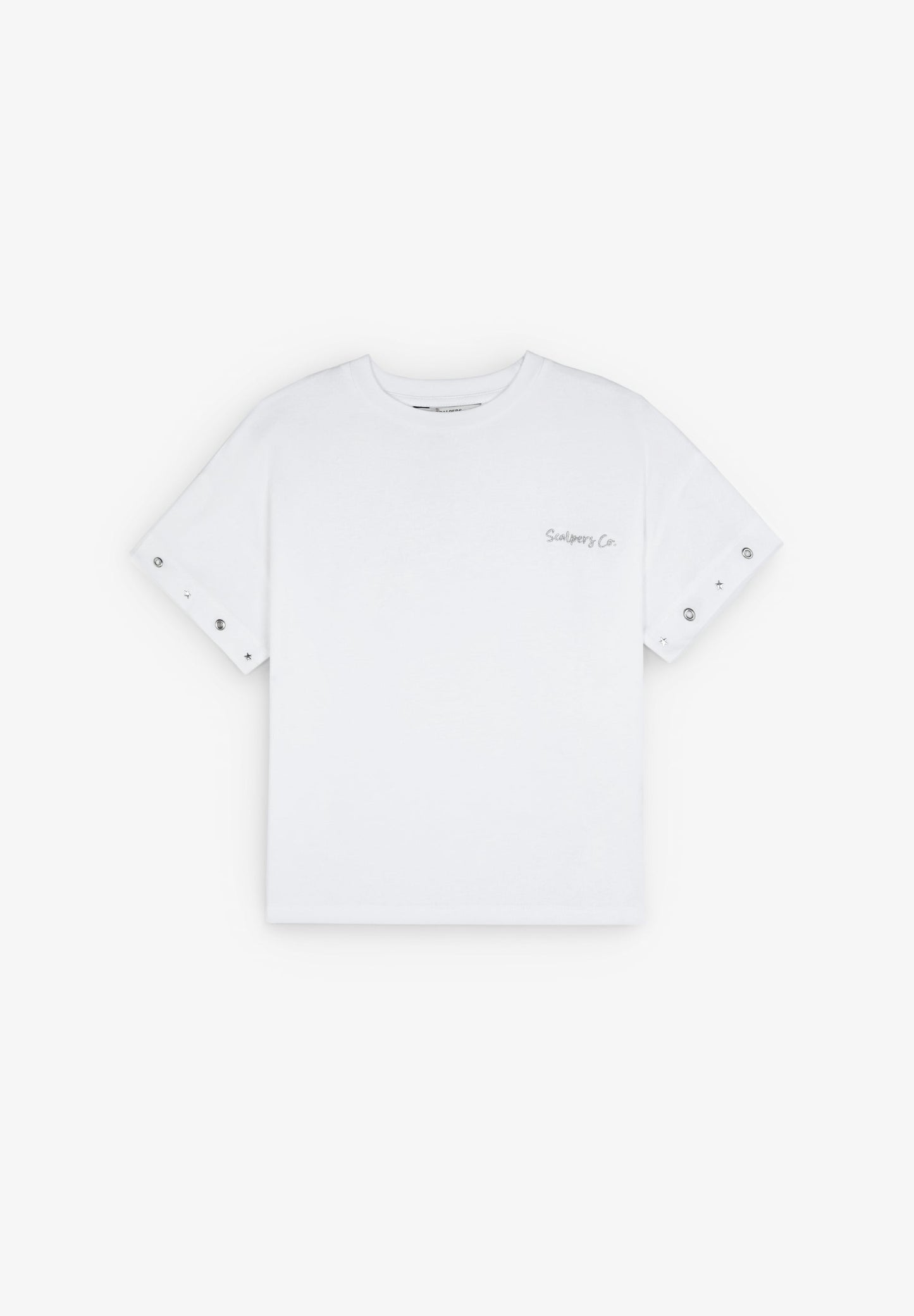 T-SHIRT WITH STUDS DETAIL