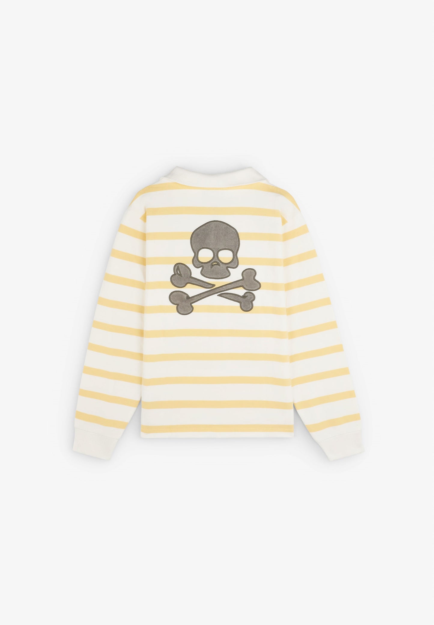 STRIPED PRINT SWEATSHIRT