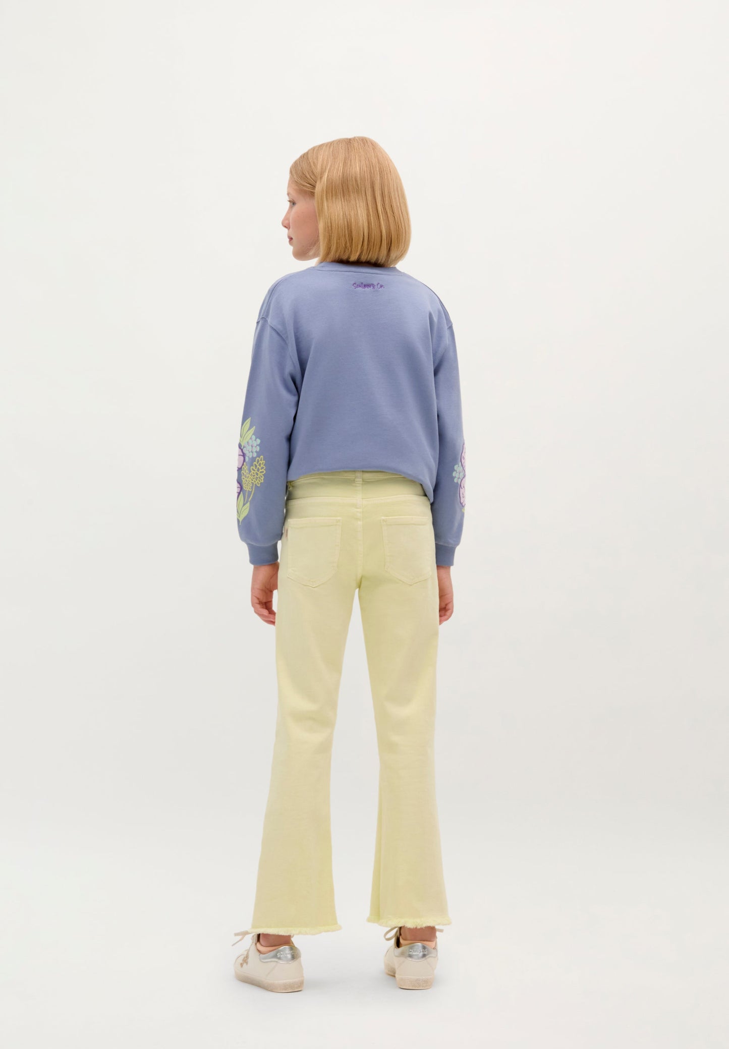 FLARED TROUSERS WITH BUTTONS