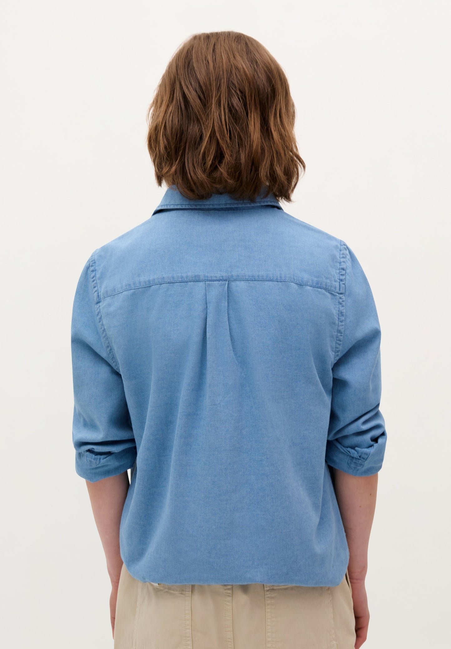 POLO CHEMISE DENIM SKULL