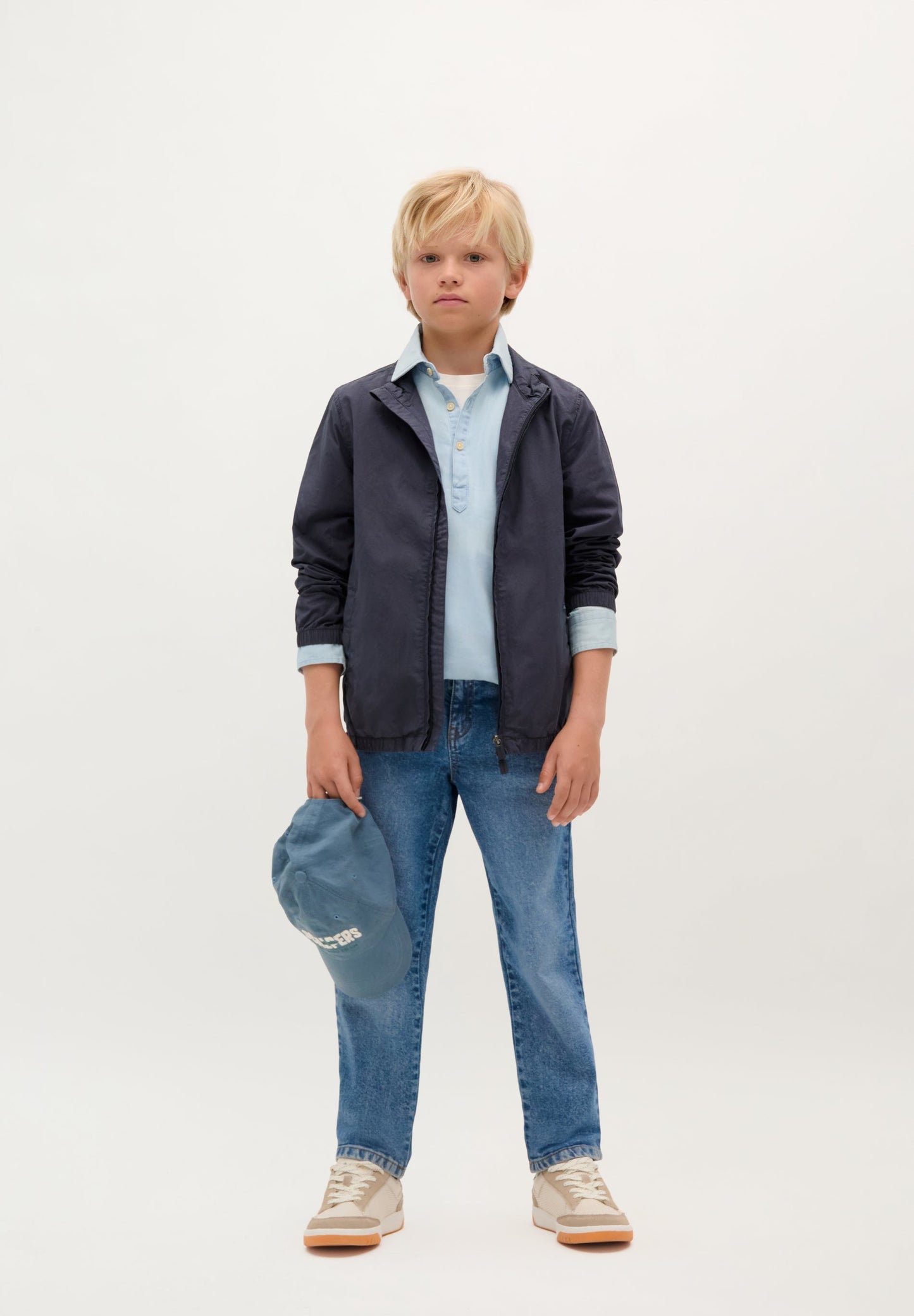 POLO CHEMISE DENIM SKULL