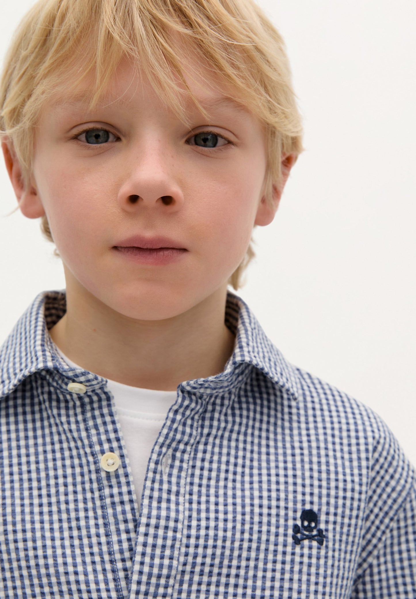 CHECK POLO SHIRT