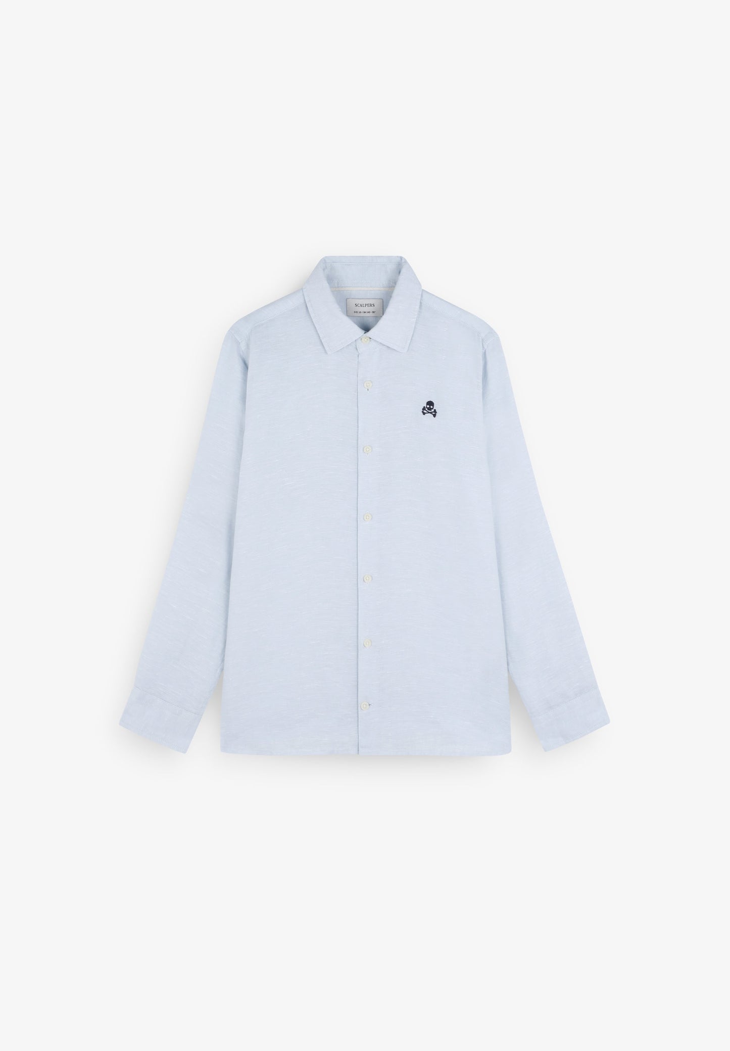 CHEMISE LIN UNIE SKULL