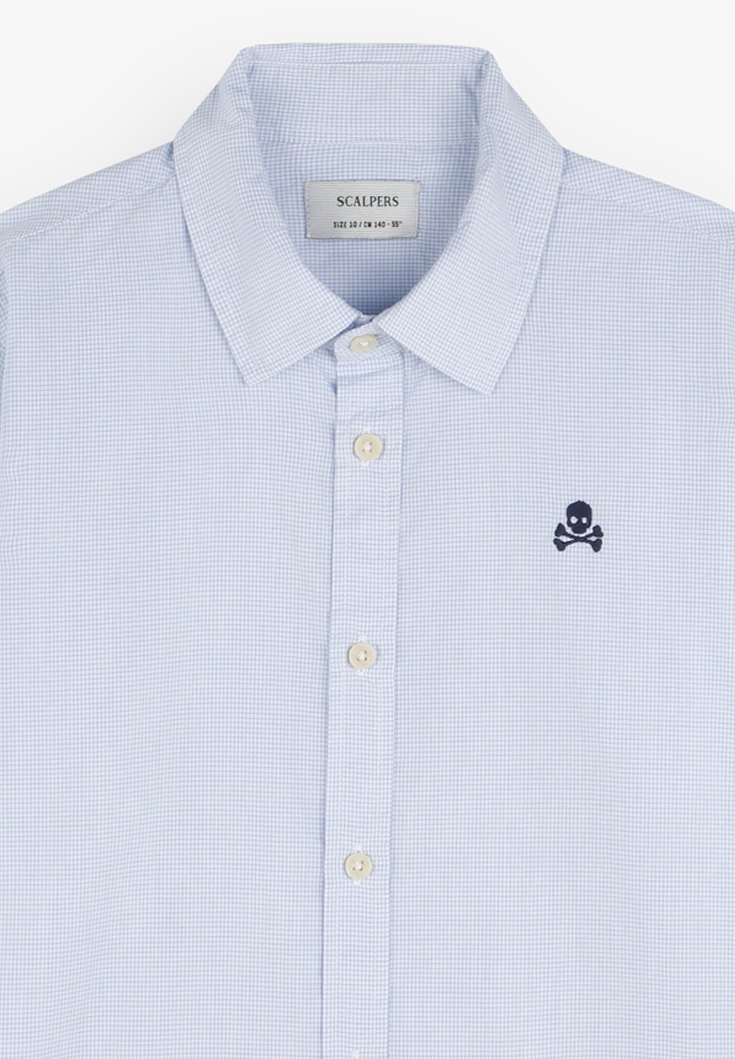 CHEMISE À CARREAUX SKULL