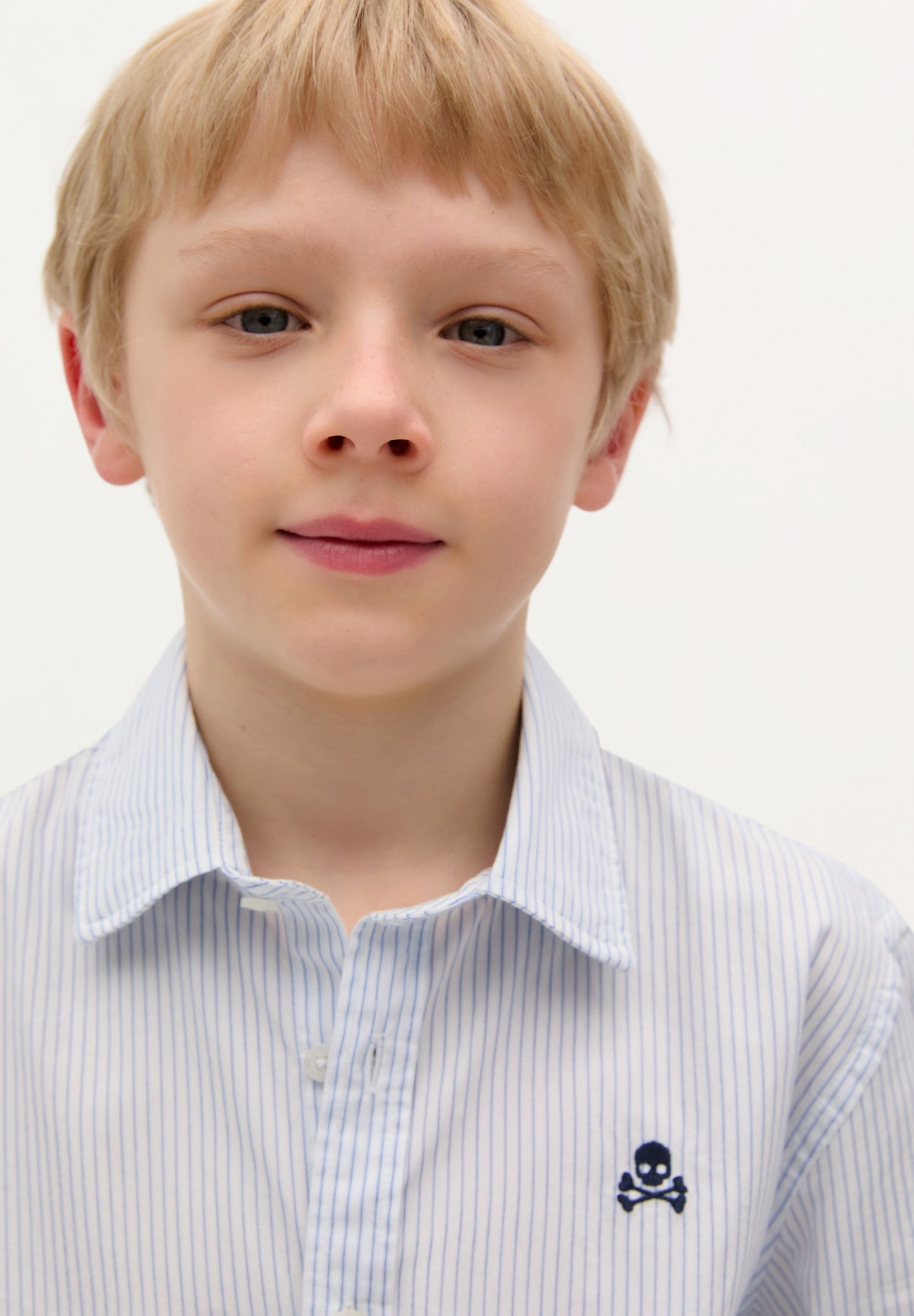 CHEMISE RAYURES LOGO