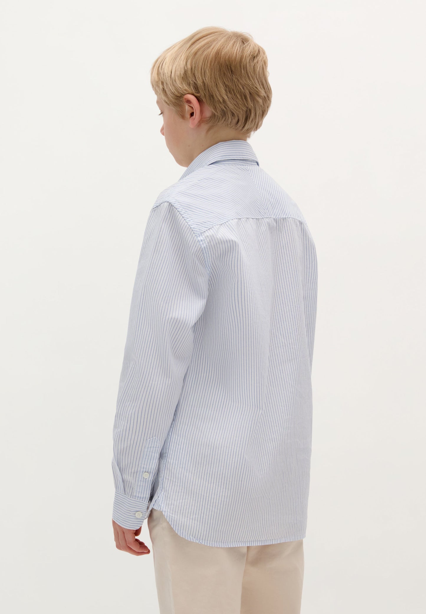 CHEMISE RAYURES LOGO