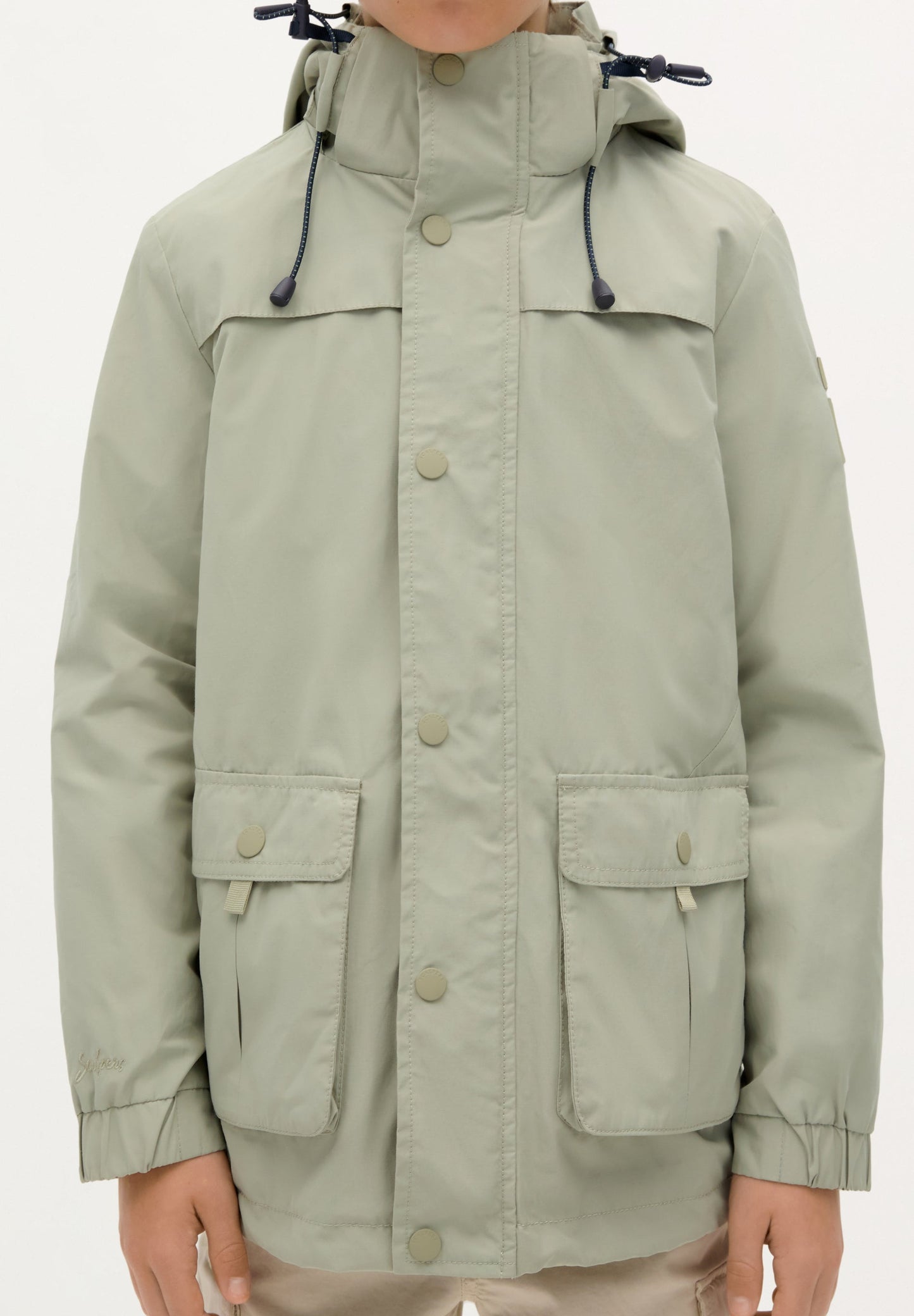 LIGHTWEIGHT JACKET WITH HOOD