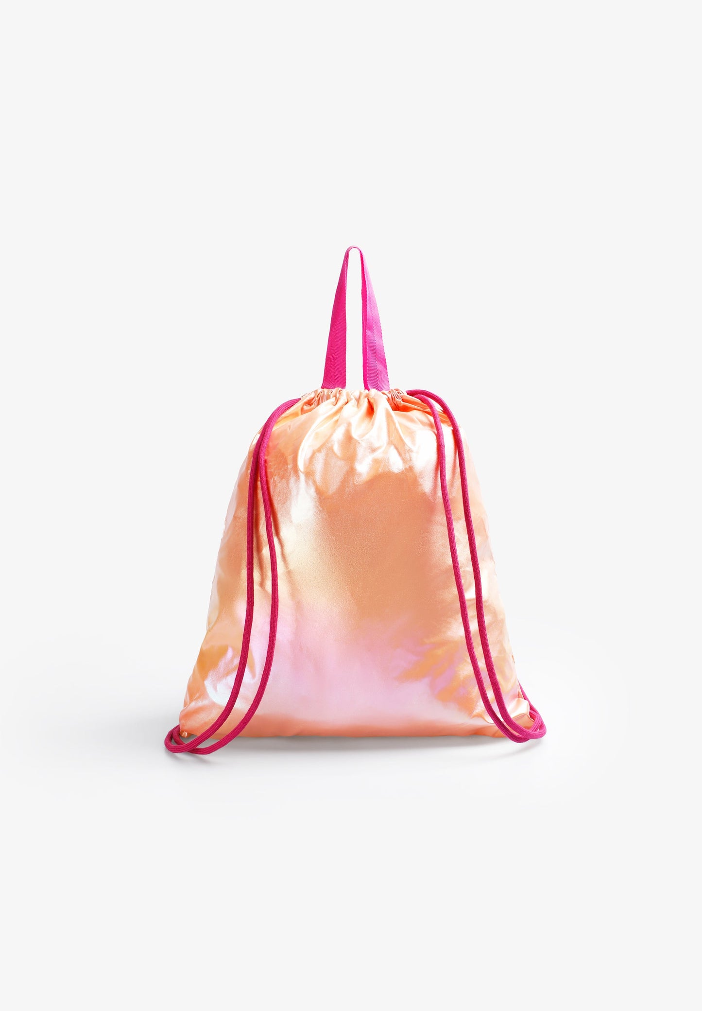 METALLIC BUCKET BAG