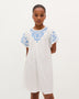 ROBE COL BRODERIE