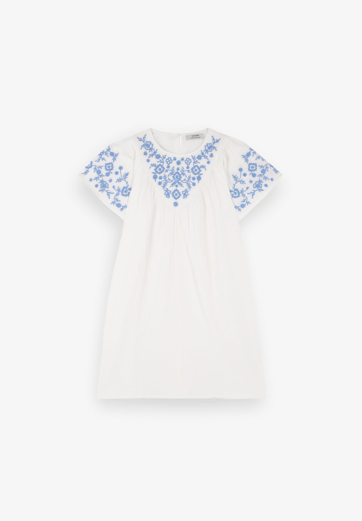 ROBE COL BRODERIE