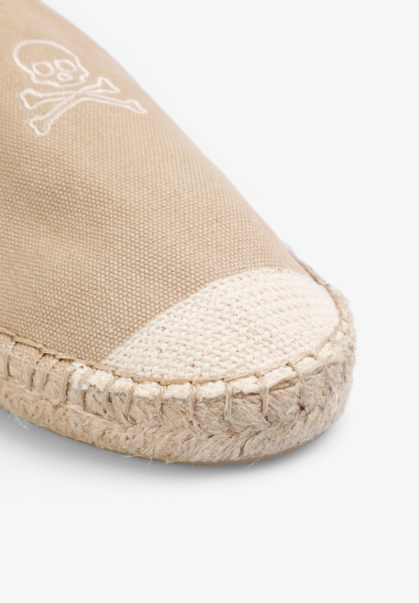 ESPADRILLE MAILLE SKULL CONTRASTANT