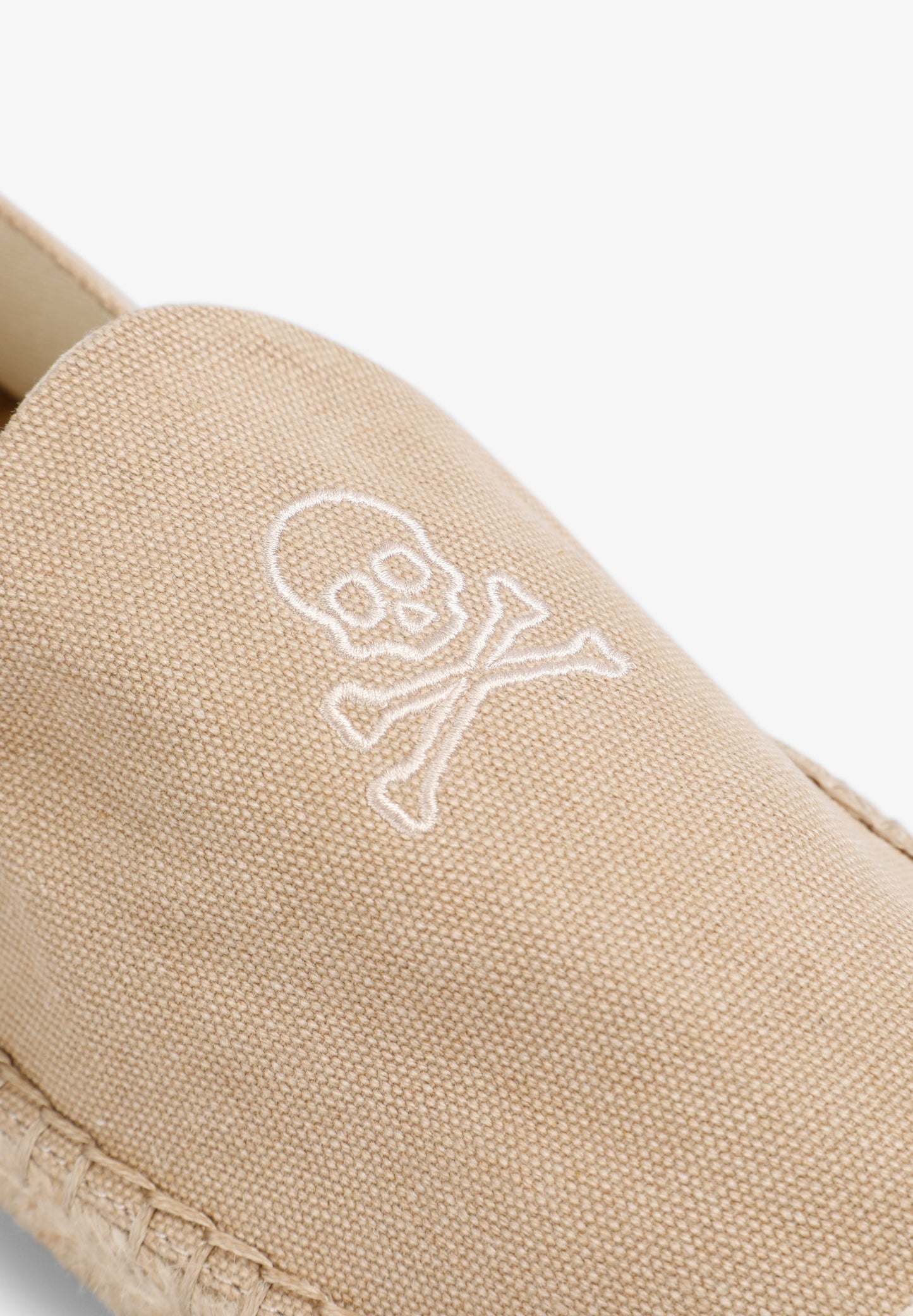 ESPADRILLE MAILLE SKULL CONTRASTANT