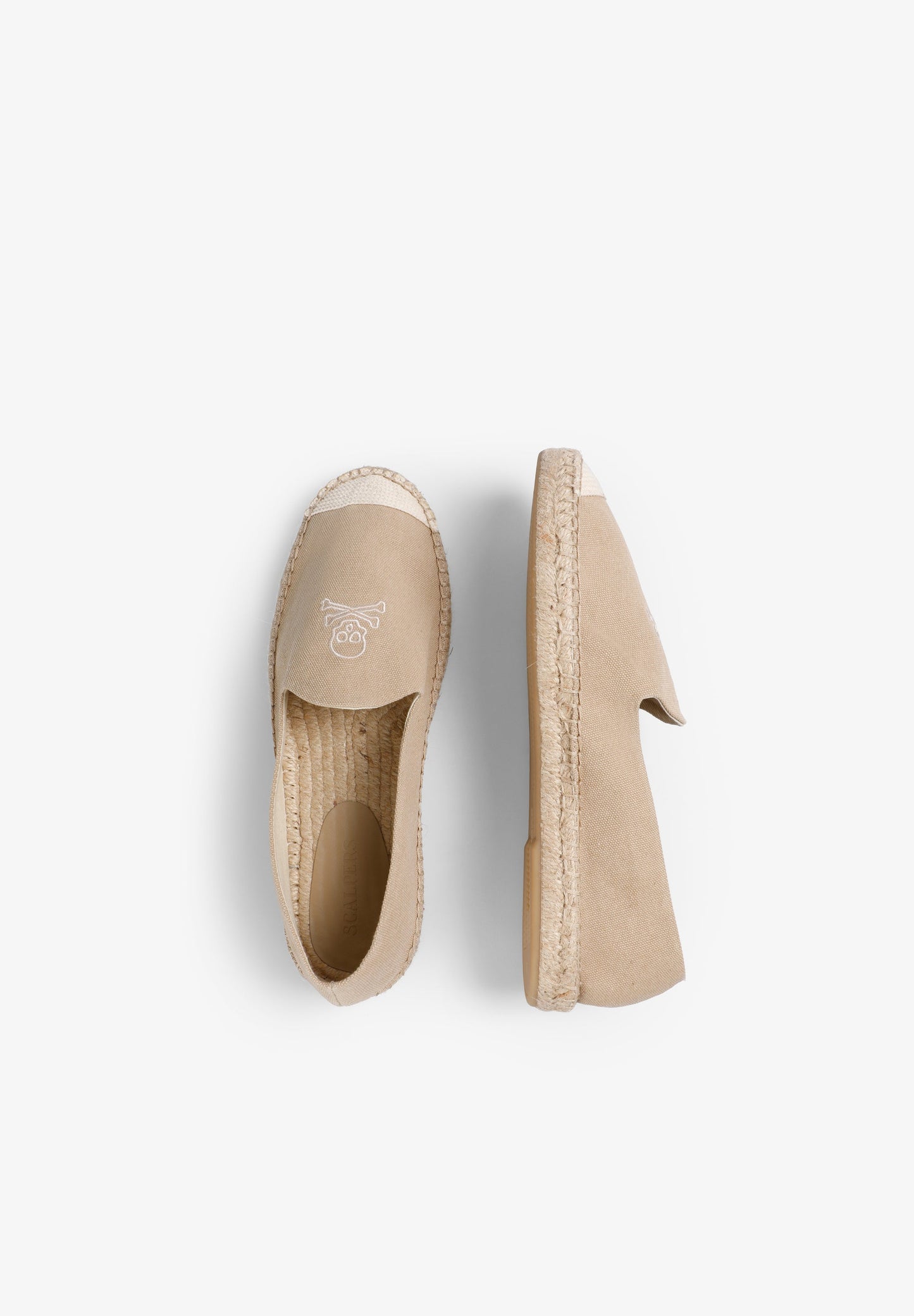 ESPADRILLE MAILLE SKULL CONTRASTANT