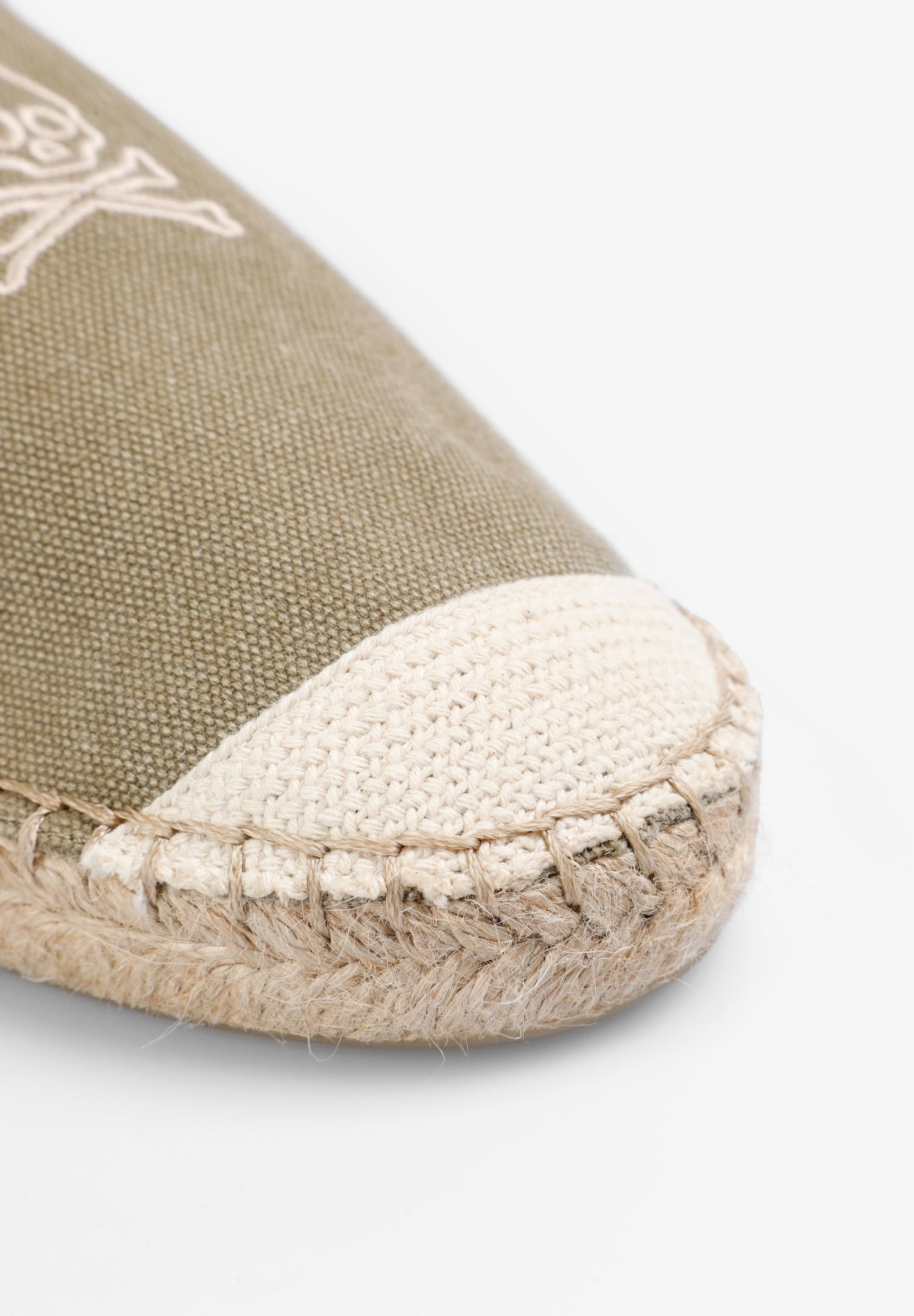 ESPADRILLE MAILLE SKULL CONTRASTANT