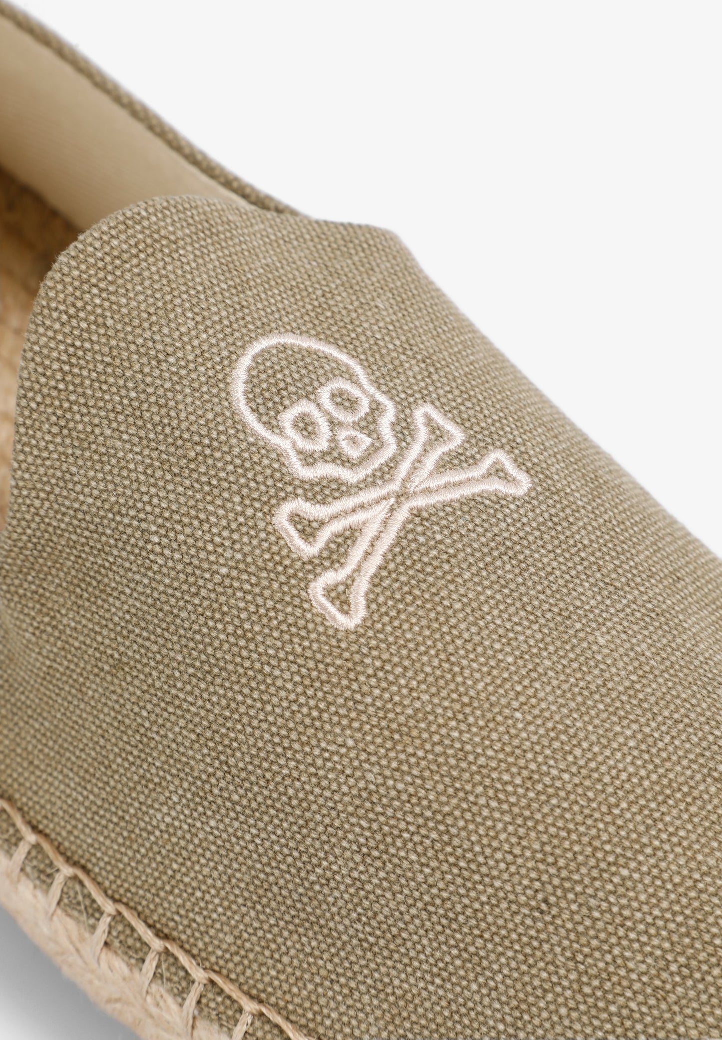 ESPADRILLE MAILLE SKULL CONTRASTANT