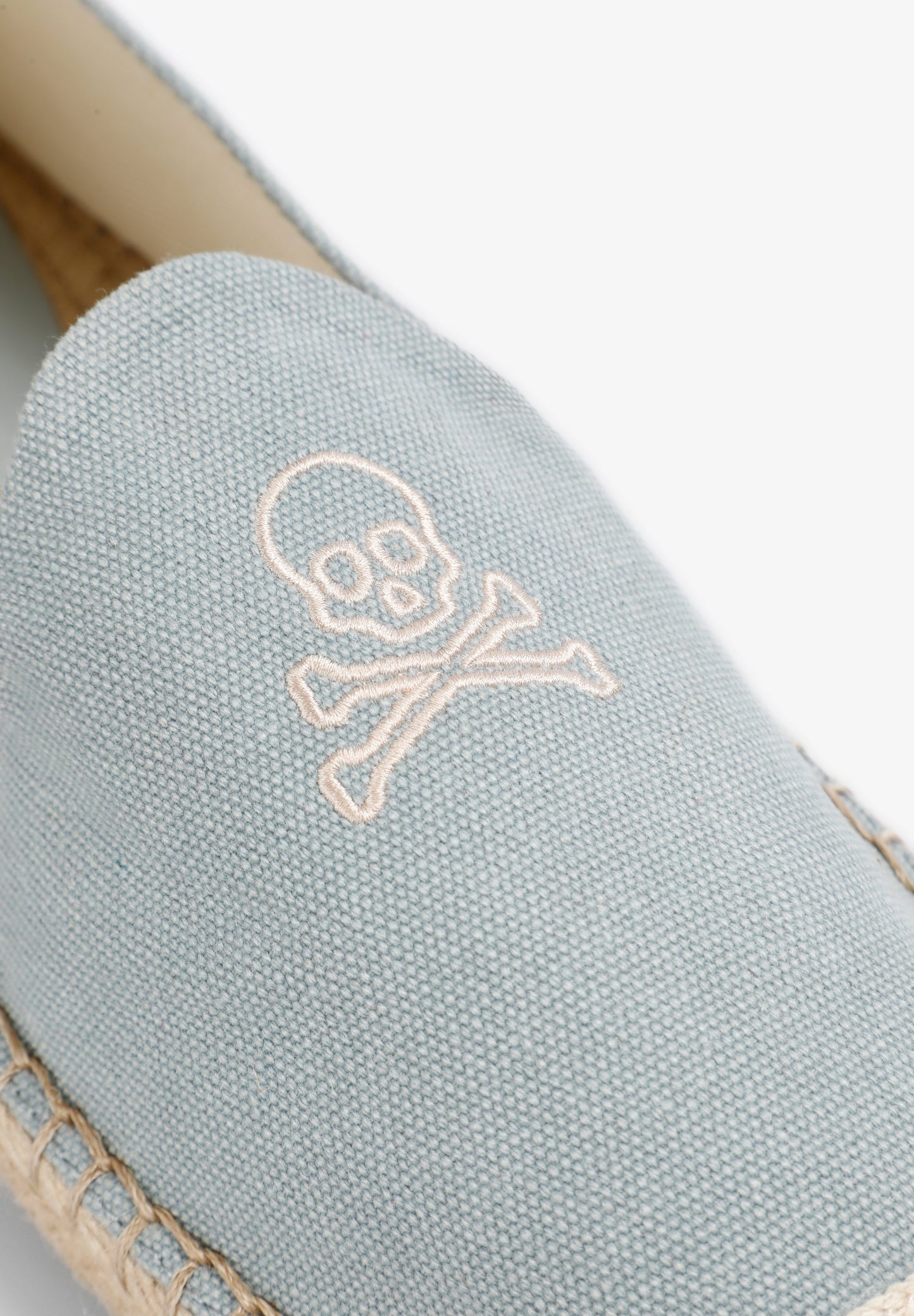 ESPADRILLE MAILLE SKULL CONTRASTANT