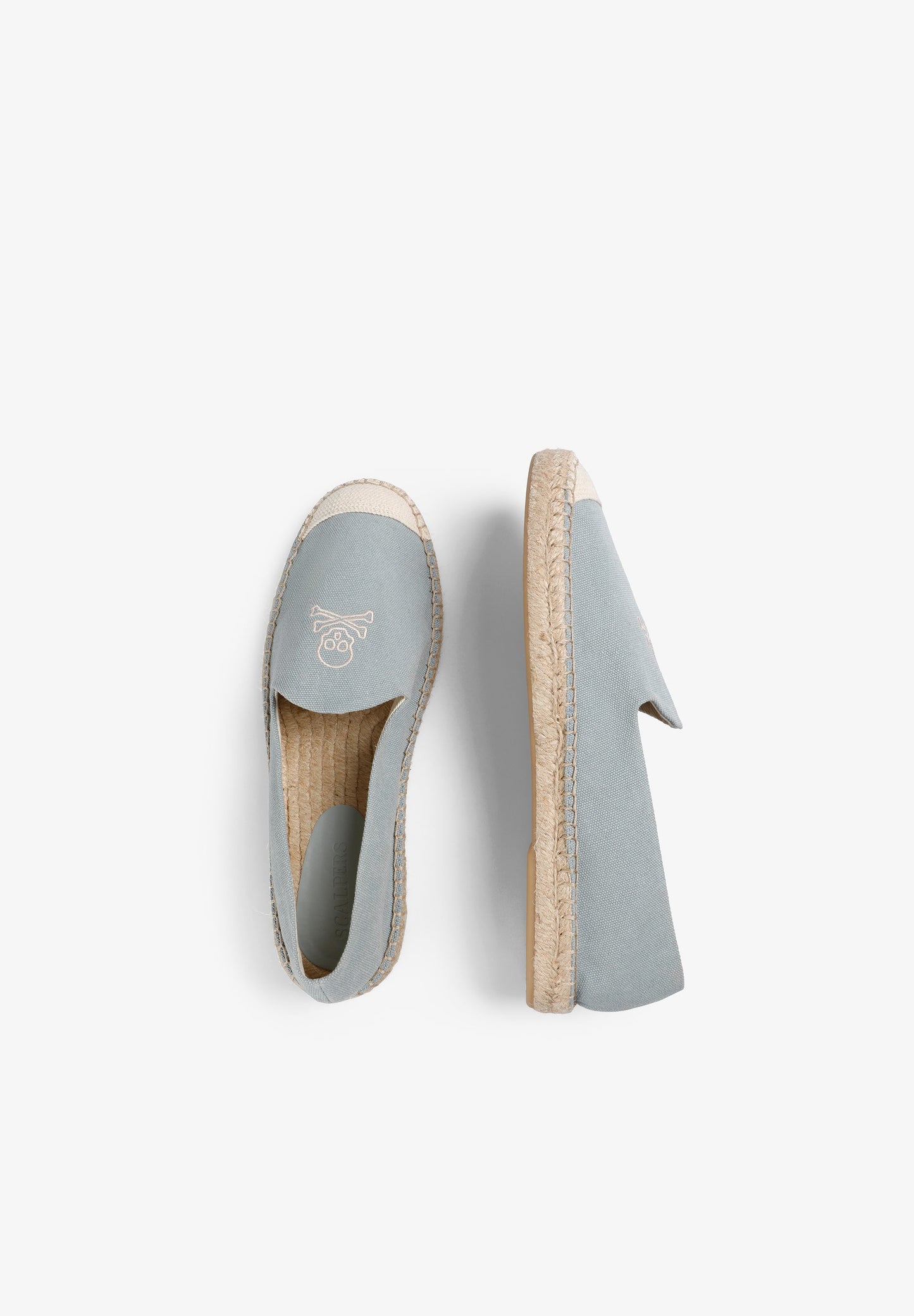 ESPADRILLE MAILLE SKULL CONTRASTANT