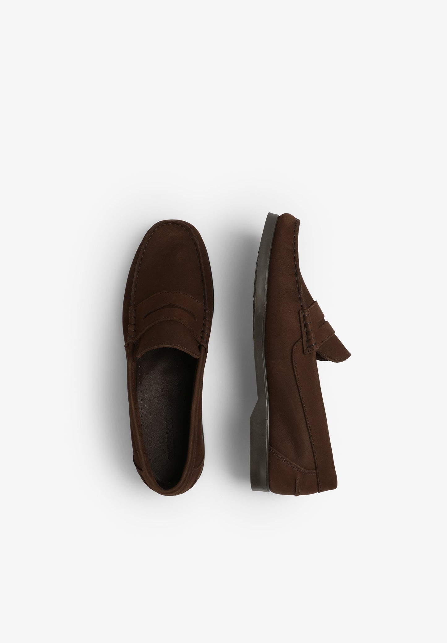 100% LEATHER LOAFERS