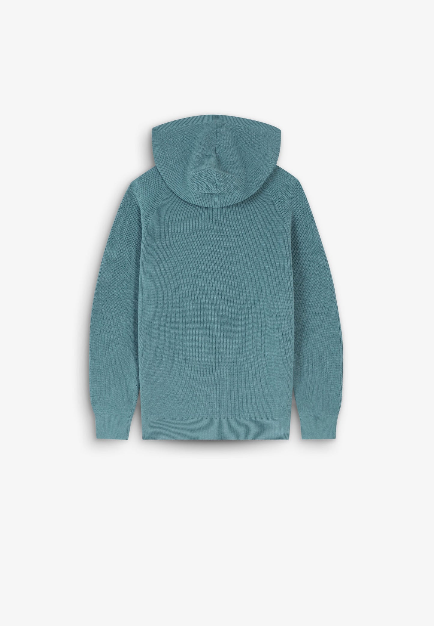 KNIT SWEATER WITH HOOD