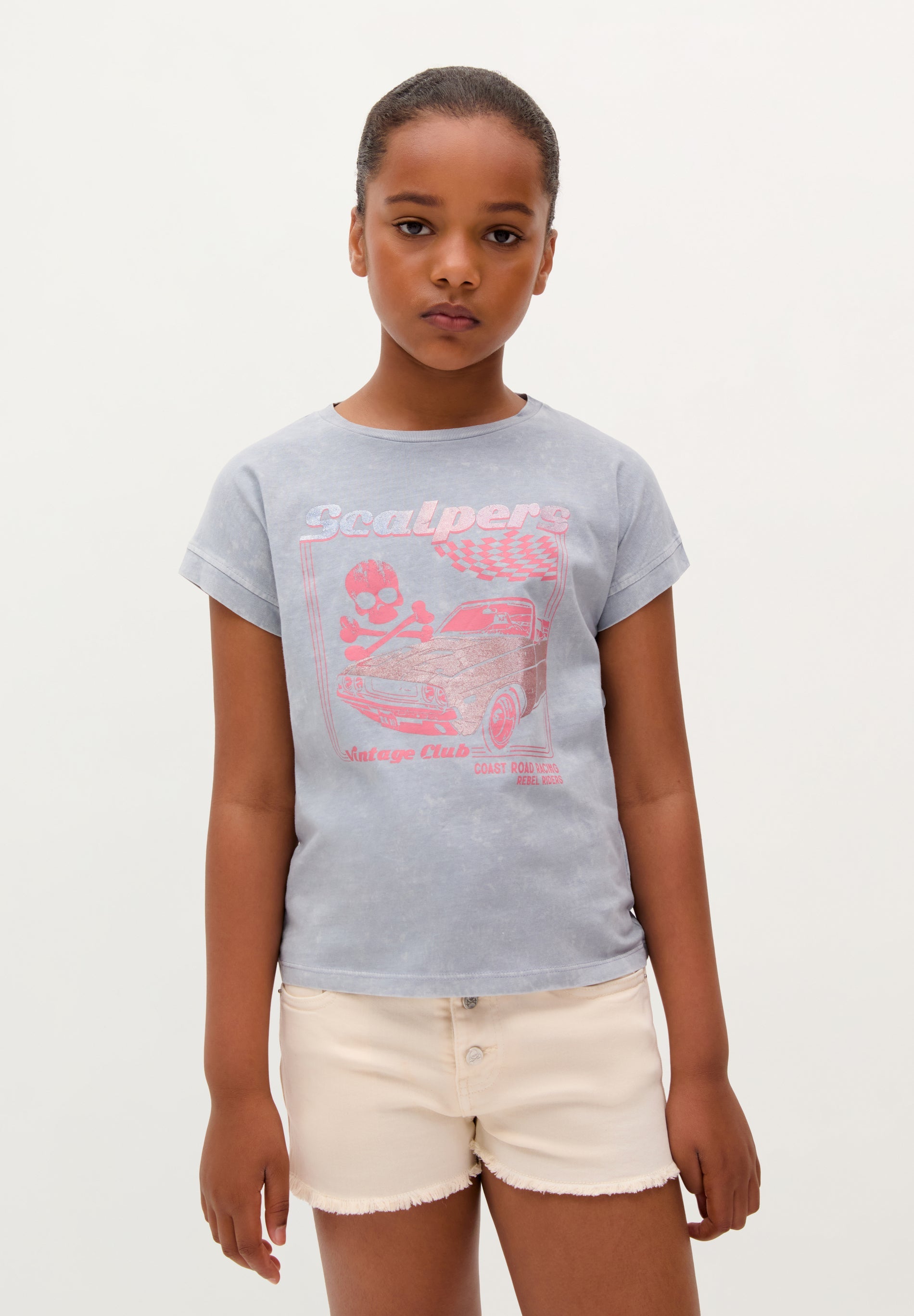 RACE PRINT T-SHIRT