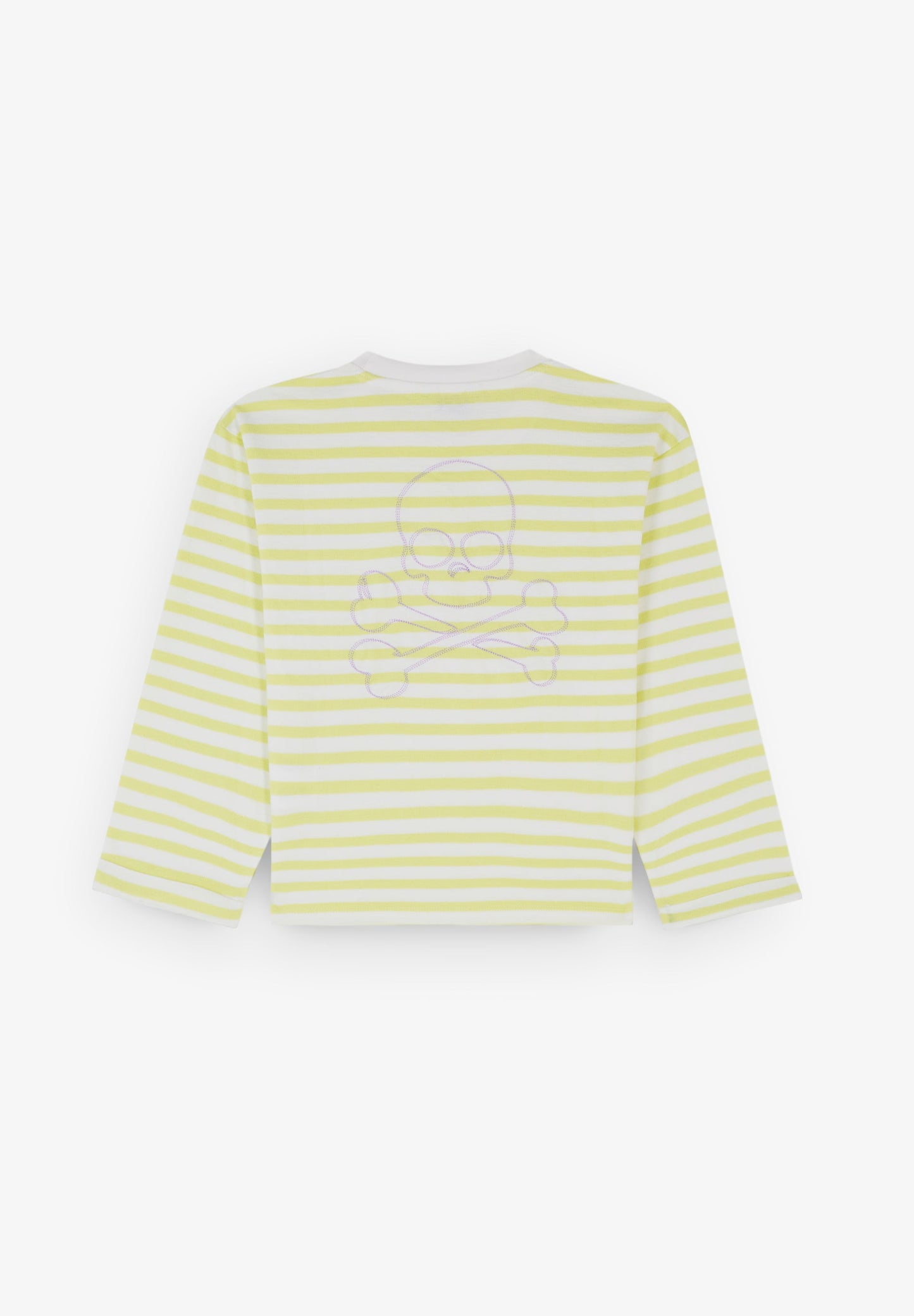 STRIPED SKULL HOODIE