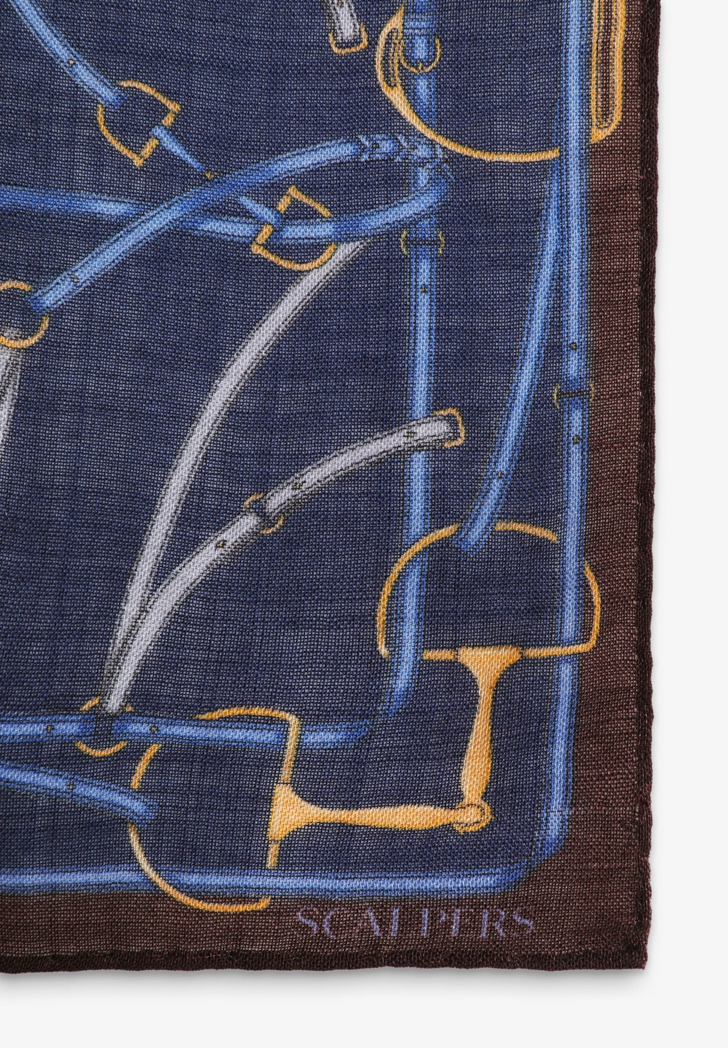 WINTER HORSE BIT HANDKERCHIEF