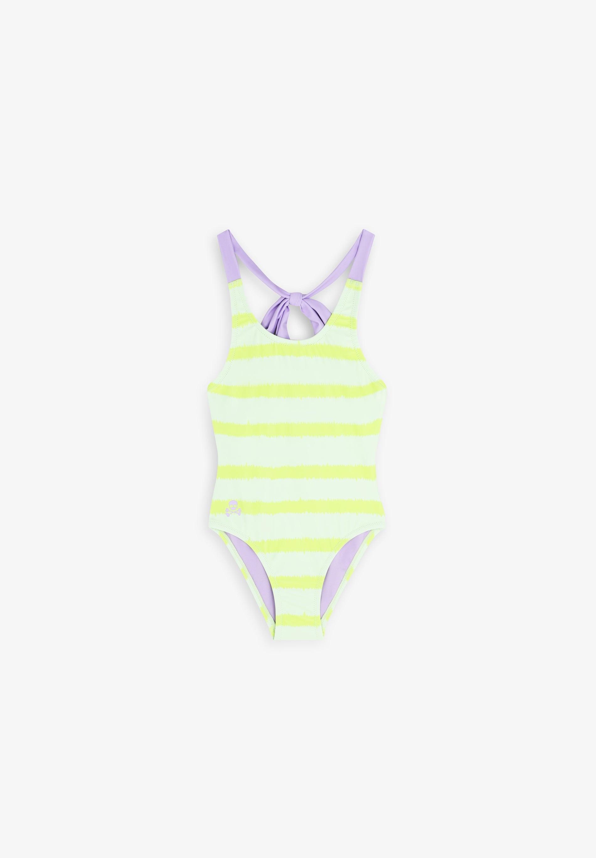 STRIPE PRINT SWIMSUIT
