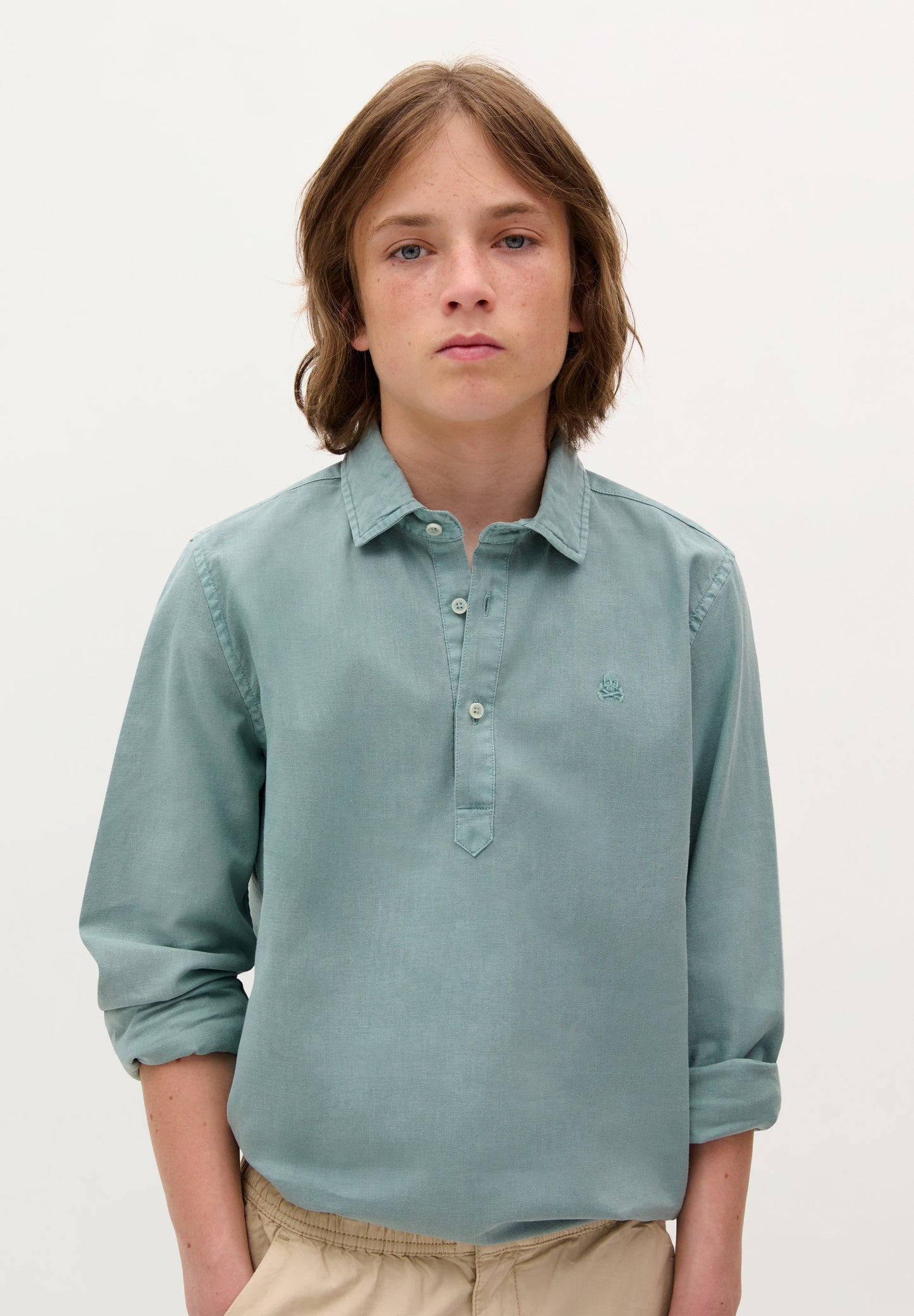 POLO SHIRT WITH MATCHING SKULL