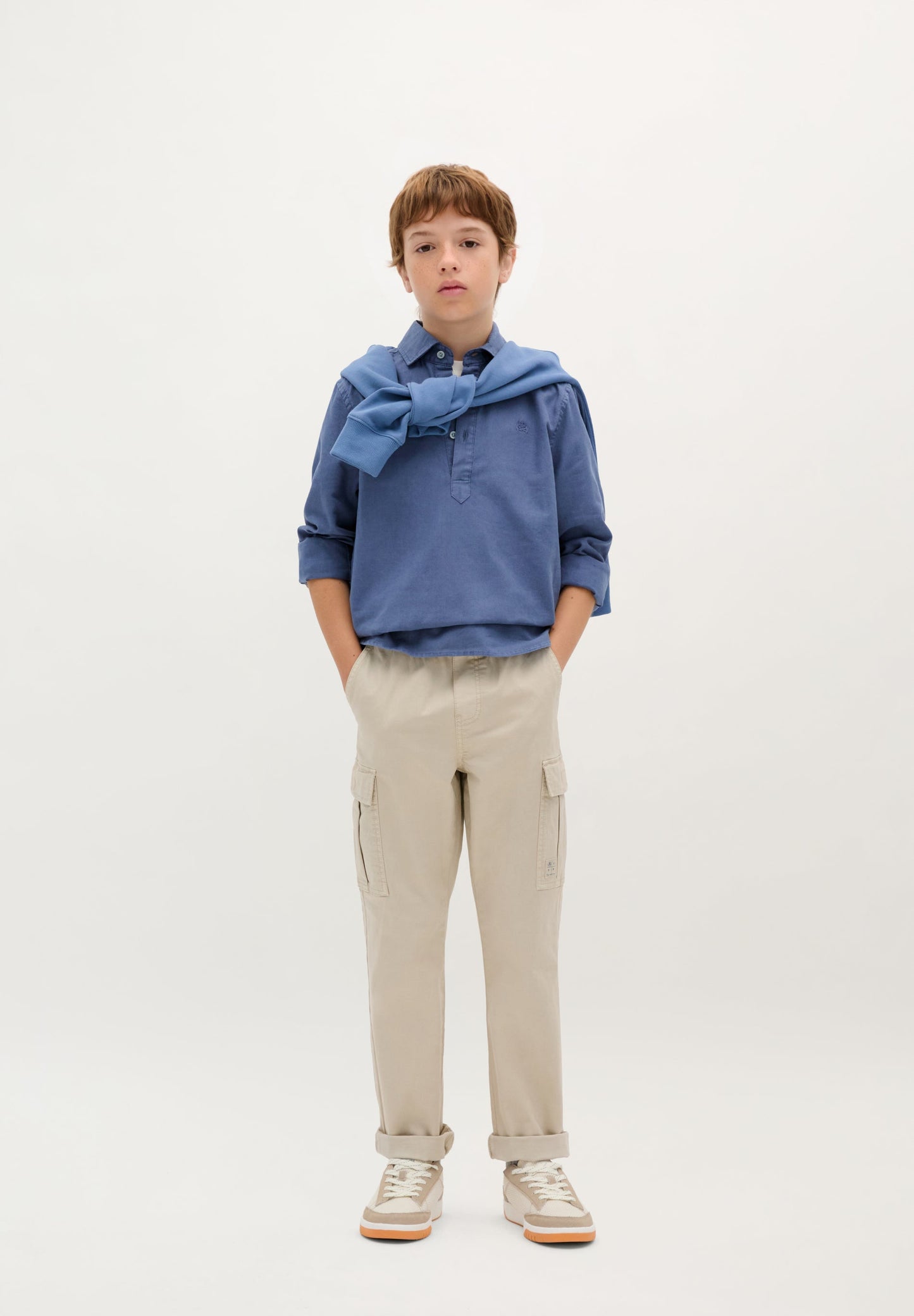 POLO SHIRT WITH MATCHING SKULL