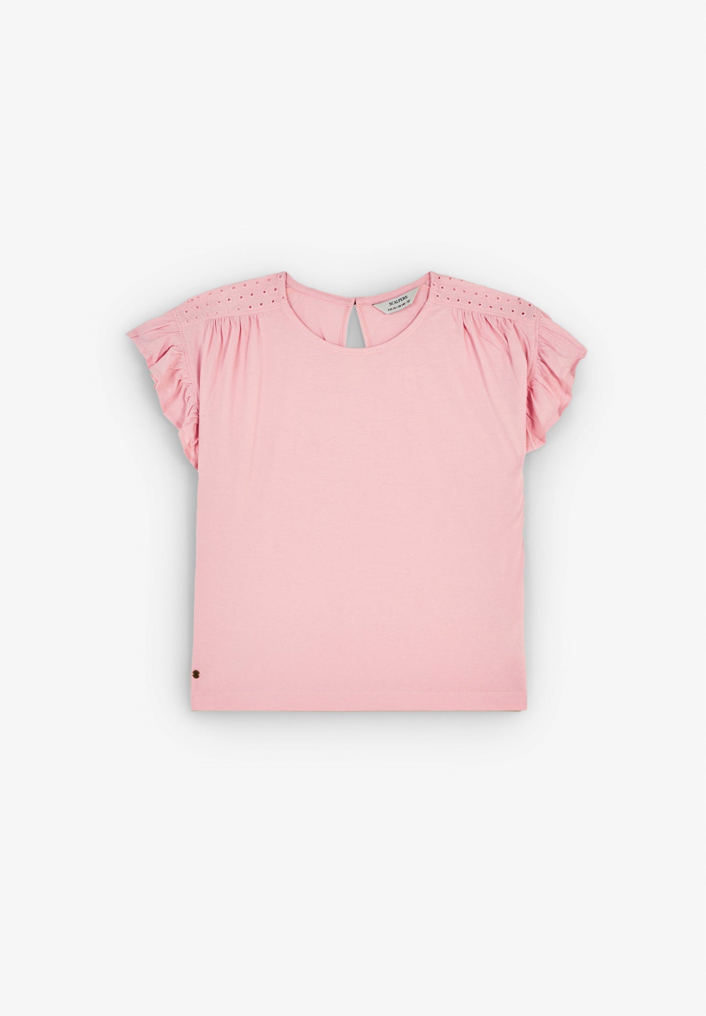 T-SHIRT MANCHES VOLANTS