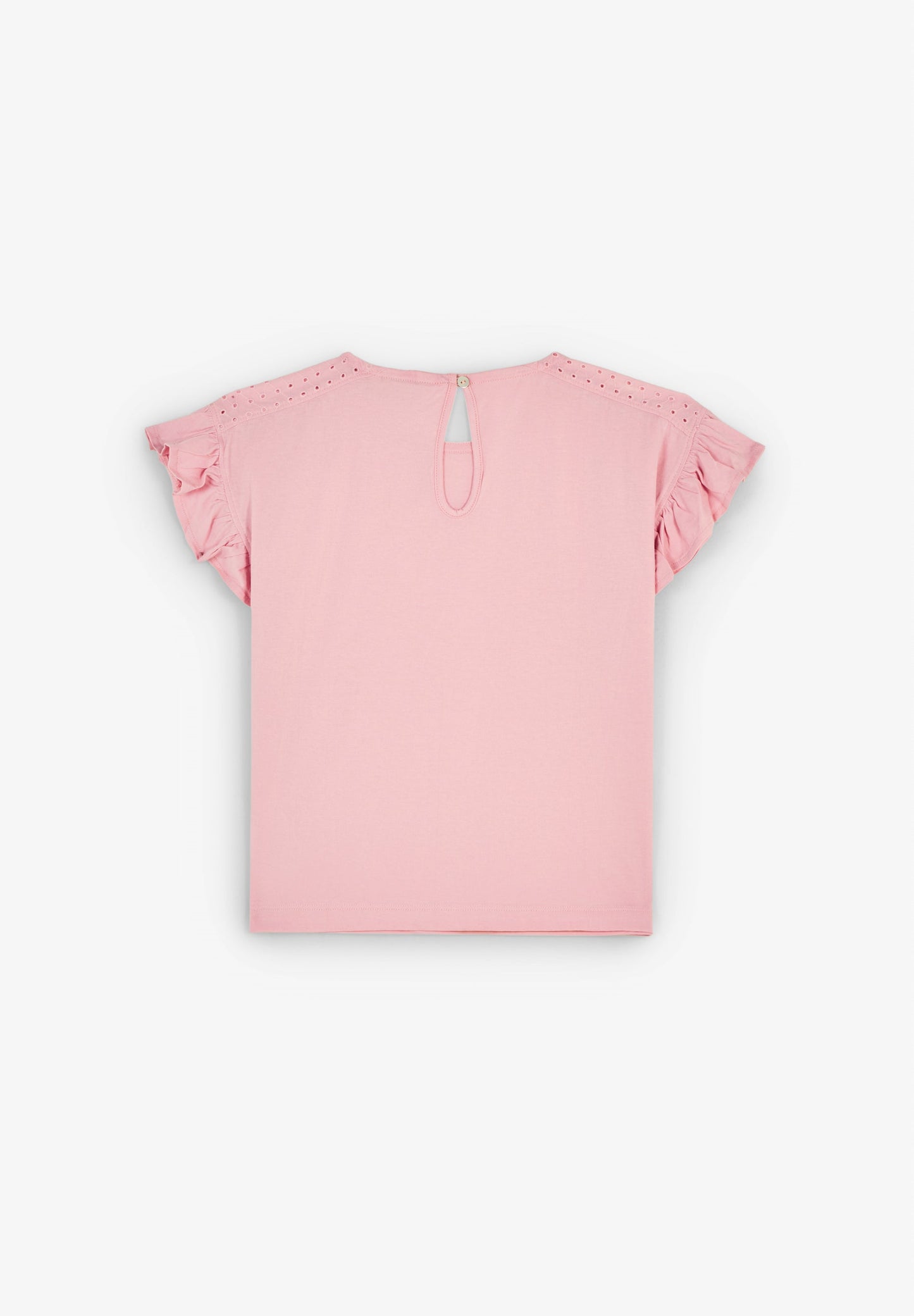 T-SHIRT MANCHES VOLANTS